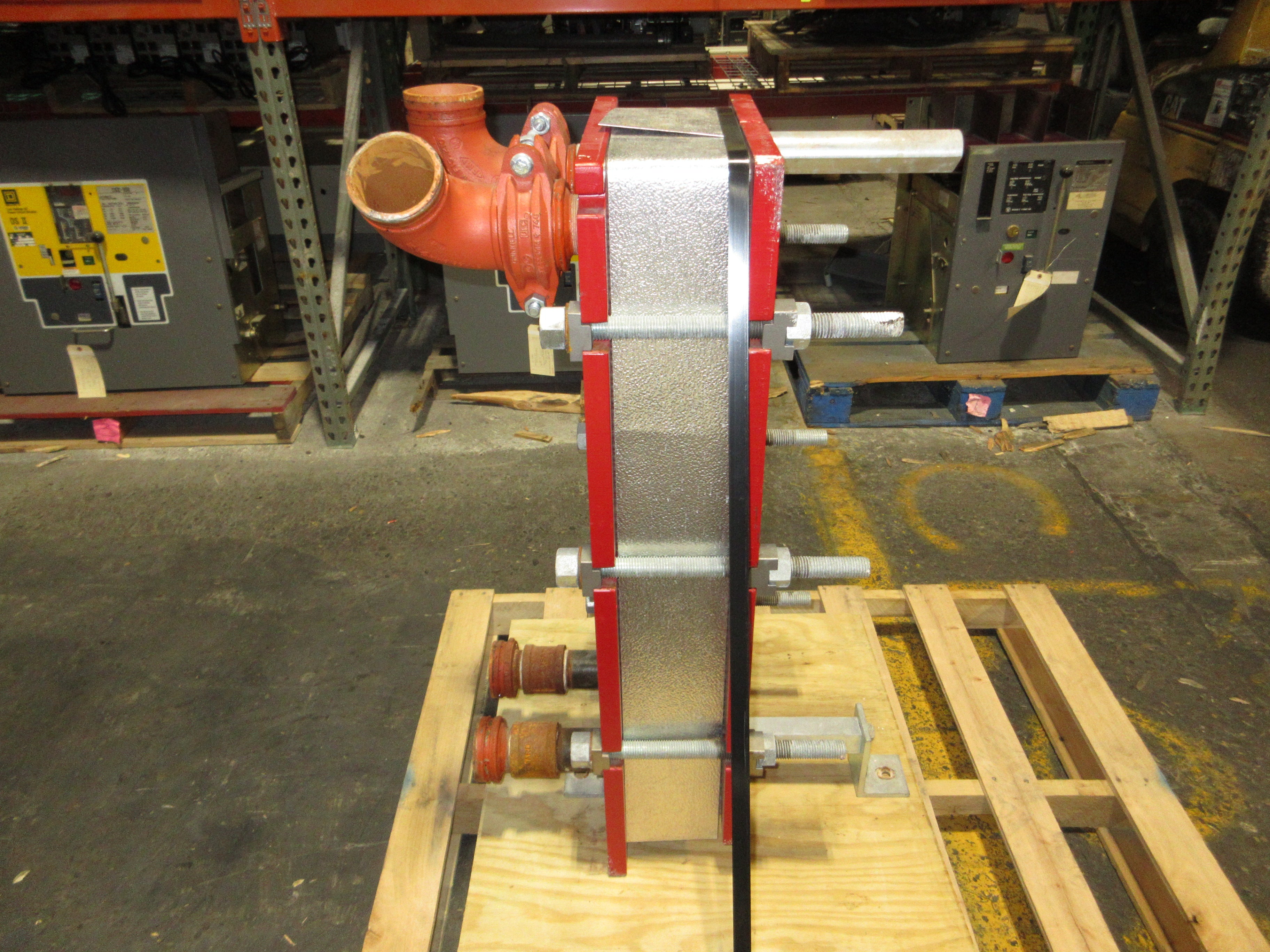 Armstrong Plate Heat Exchanger 4-X19-GBN-045-043 Model #: SX19-350-45 250GPM