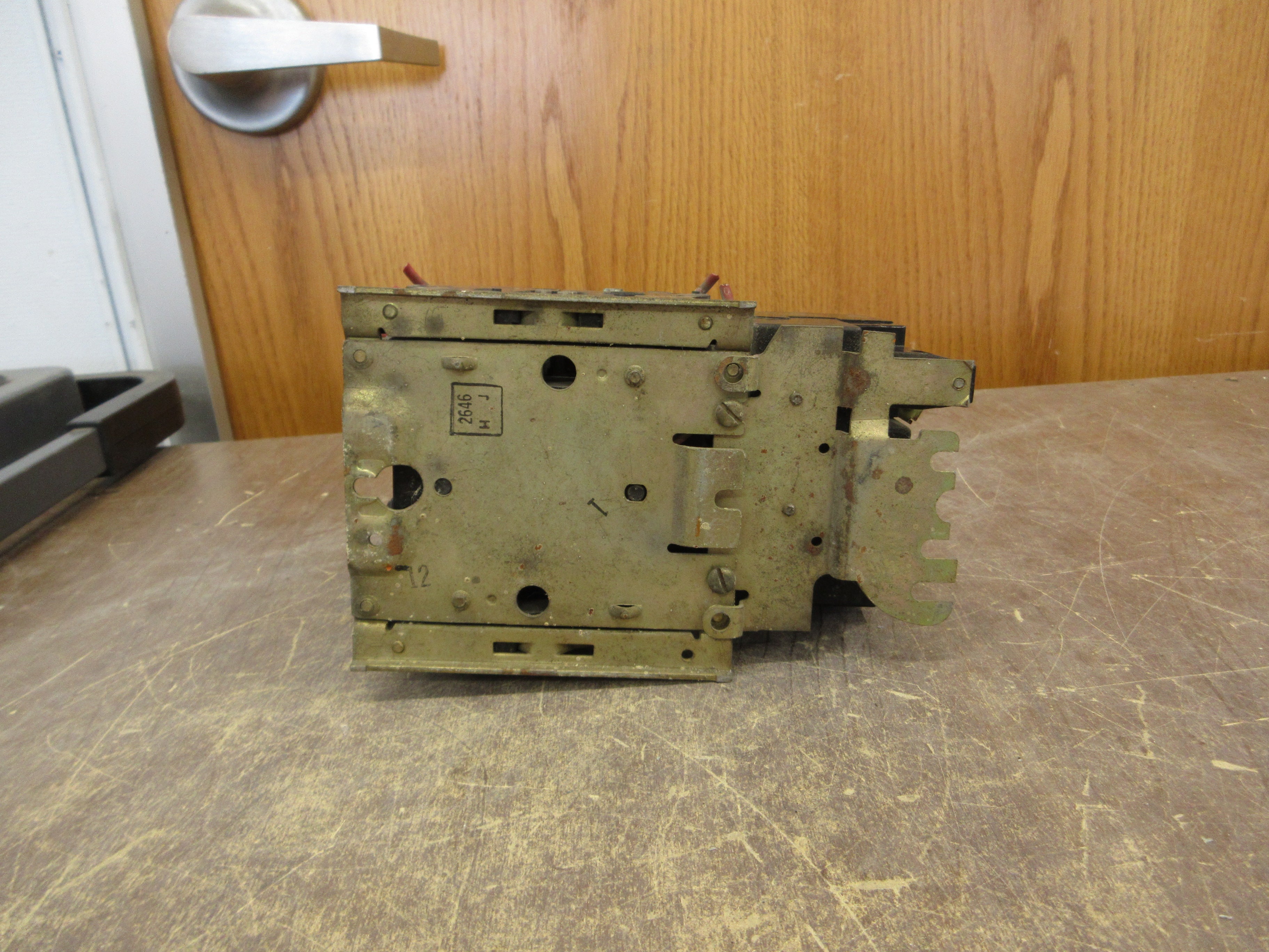 Square D Size 1 Starter 8536 SC0 3 120V Coil (2) Aux Contacts Used