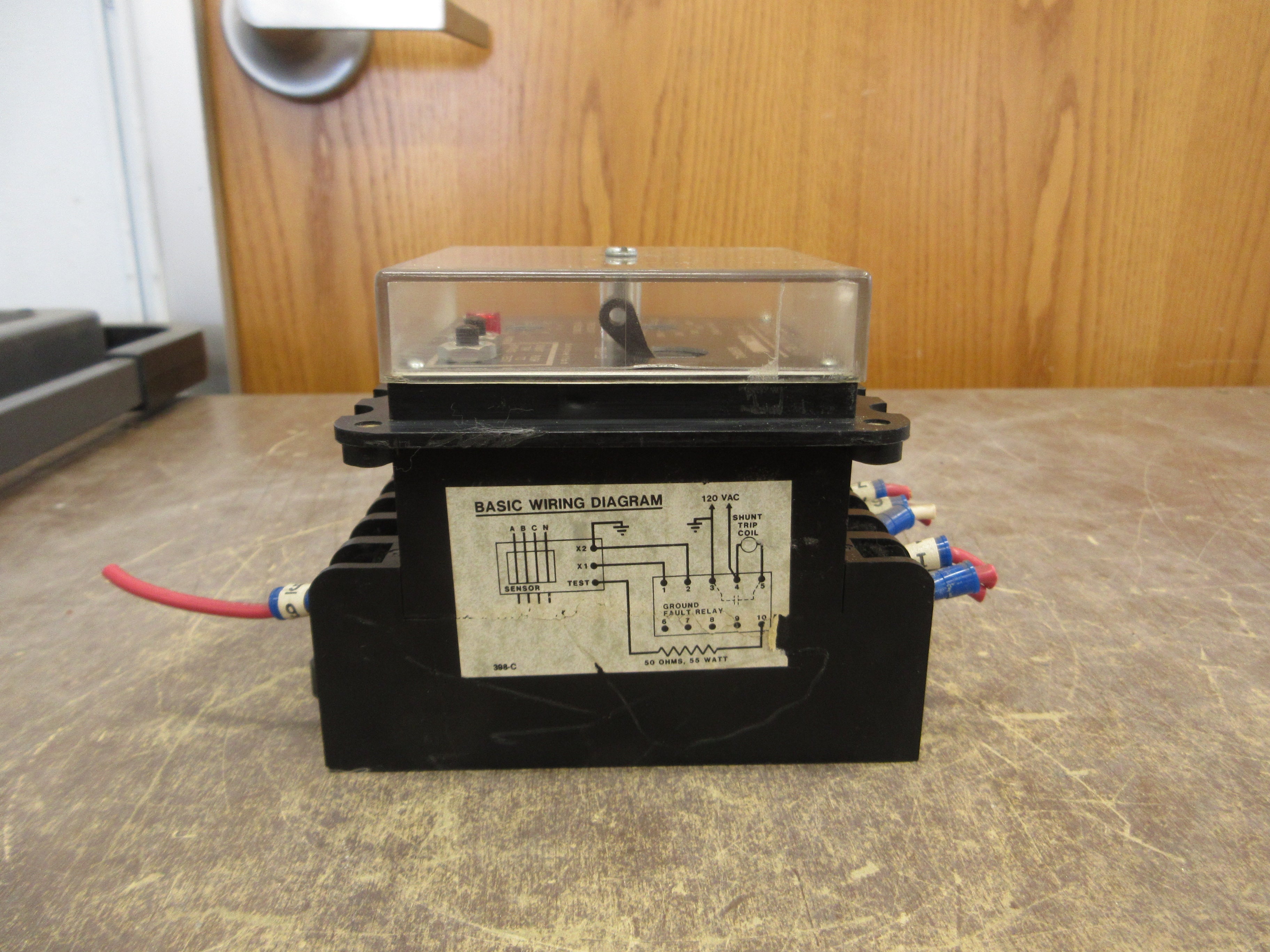 Boltswitch Ground Fault Relay GFR-1 Pick-Up: 100-1200A Delay: 0-0.9 Sec Used