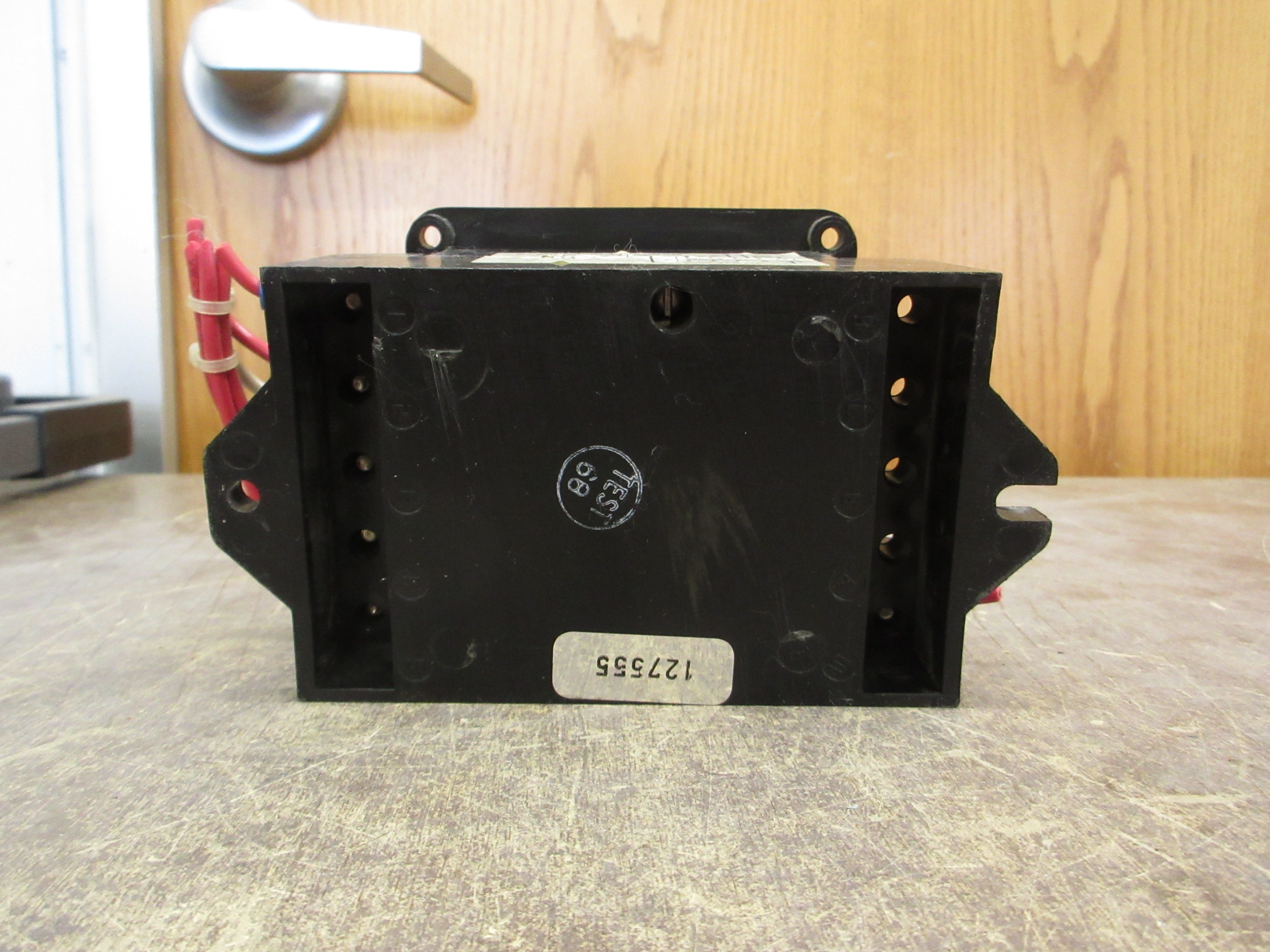 Boltswitch Ground Fault Relay GFR-1 Pick-Up: 100-1200A *Cracked Cover* Used