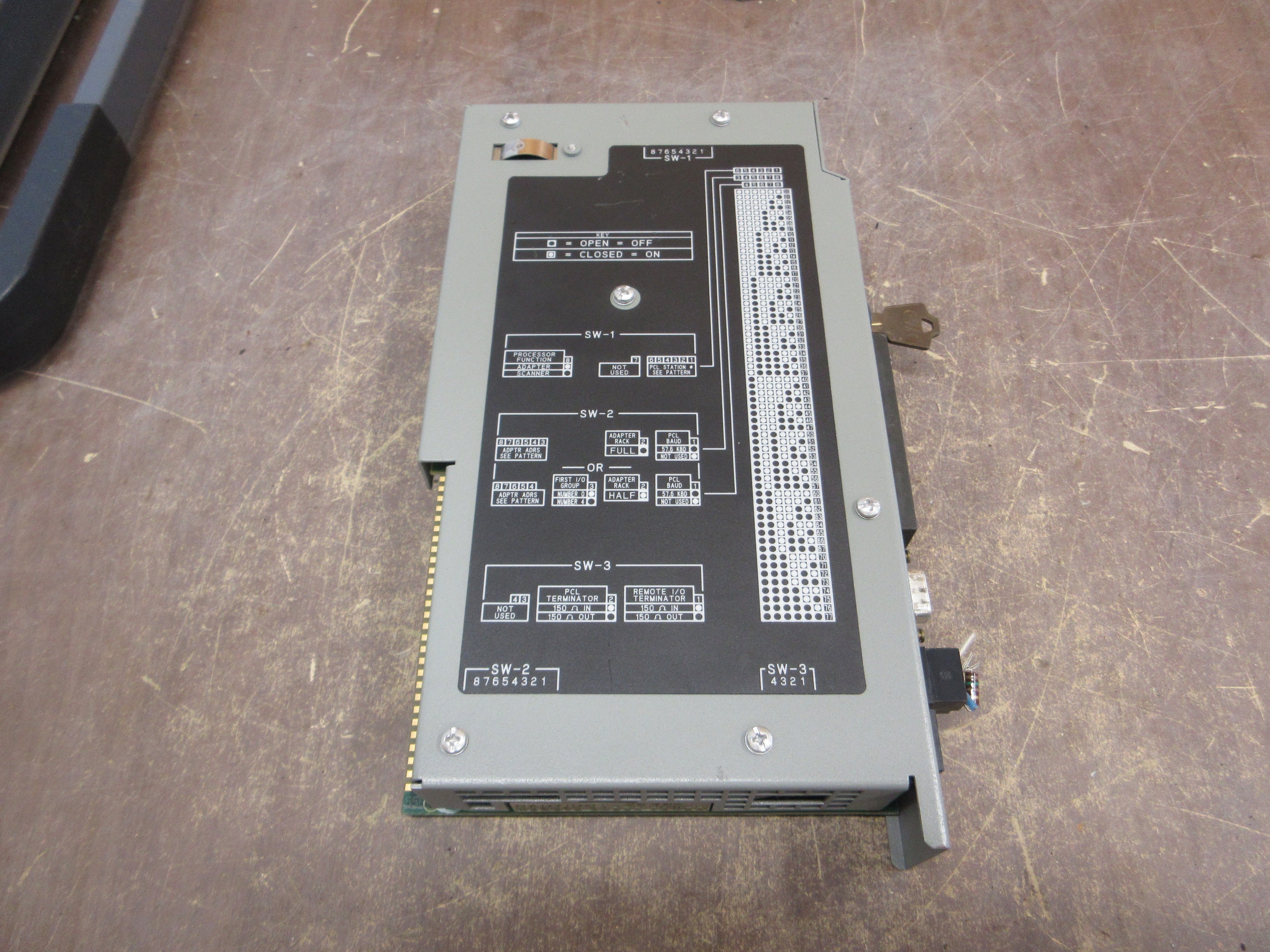 Allen-Bradley PLC-5/15 Processor Module 1785-LT Ser. B F/W Rev. H Used
