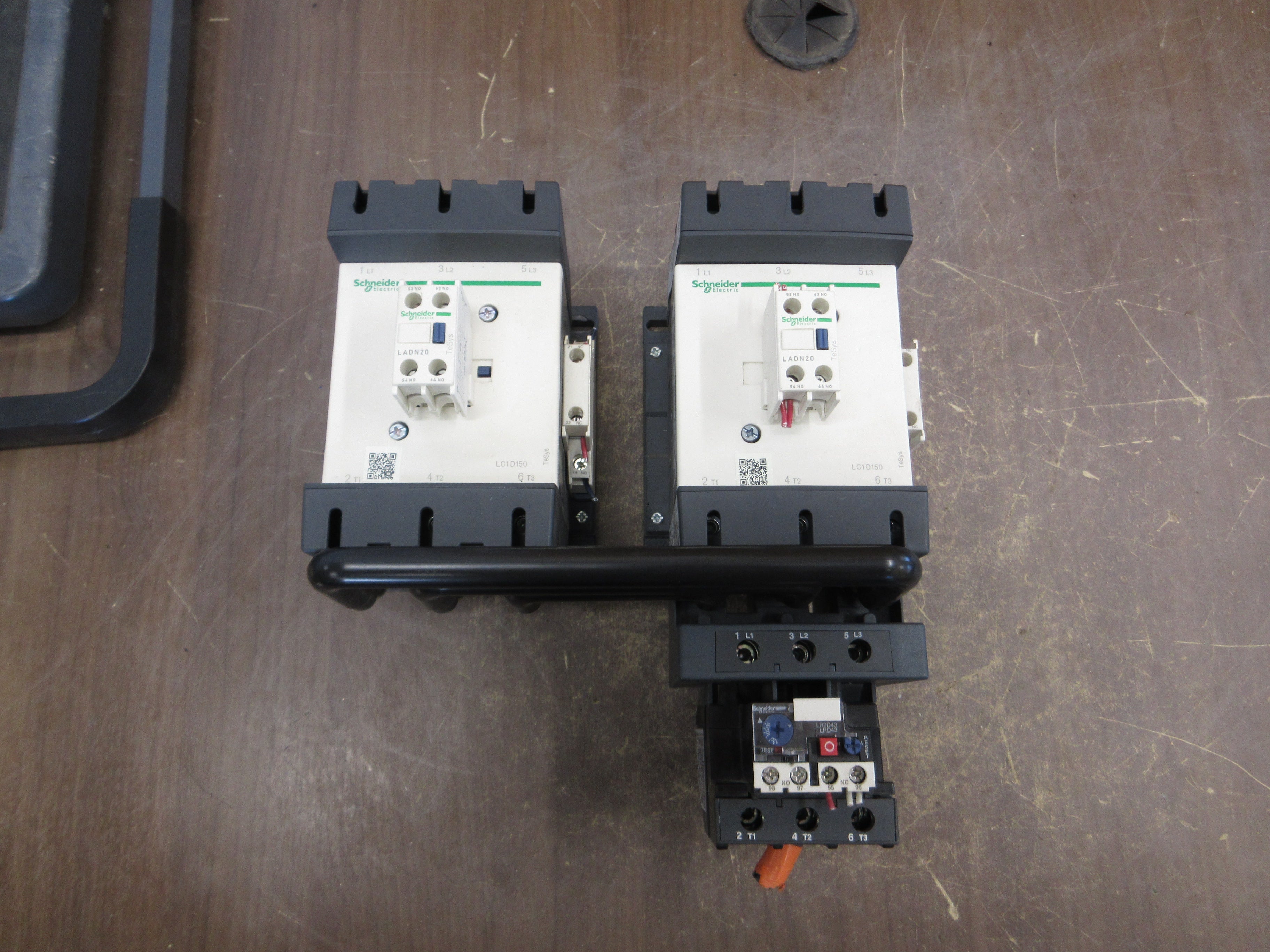 Schneider Electric Reversing Starter LC1D150/LRD4367 120V Coil Trip: 95-120A