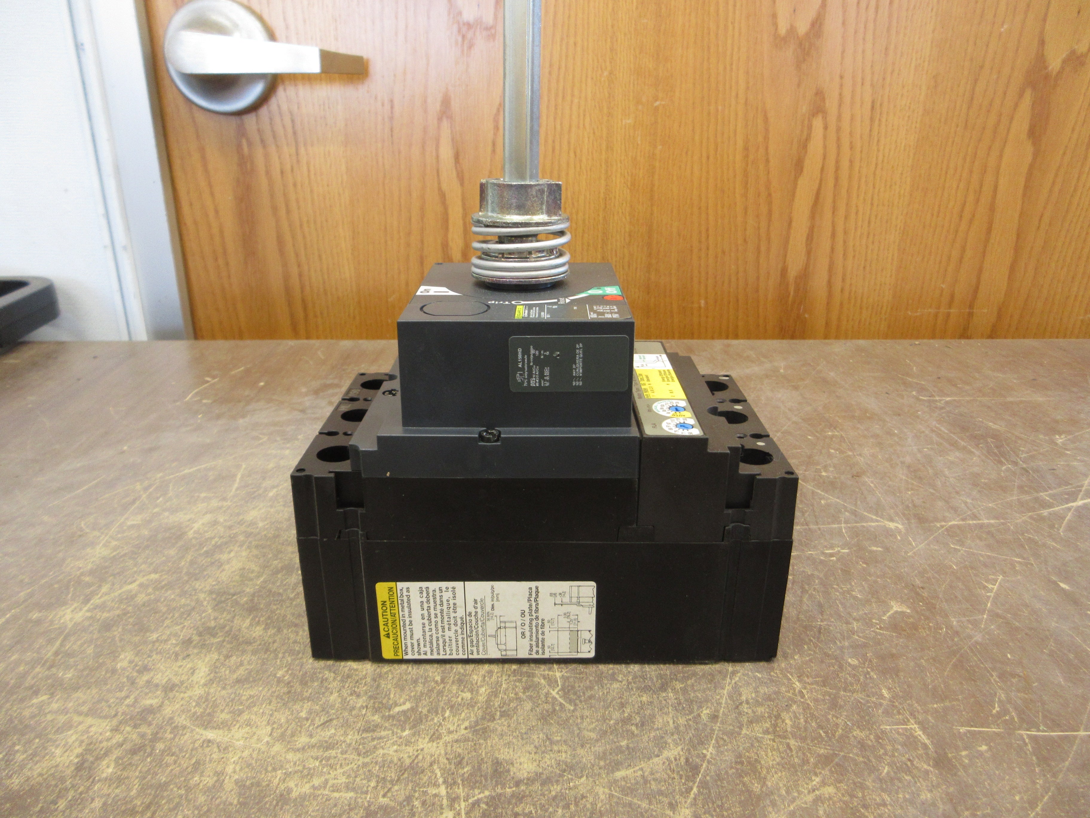 Square D Motor Protector H1136150M74 Trip: 58-130A 600V 3P Used