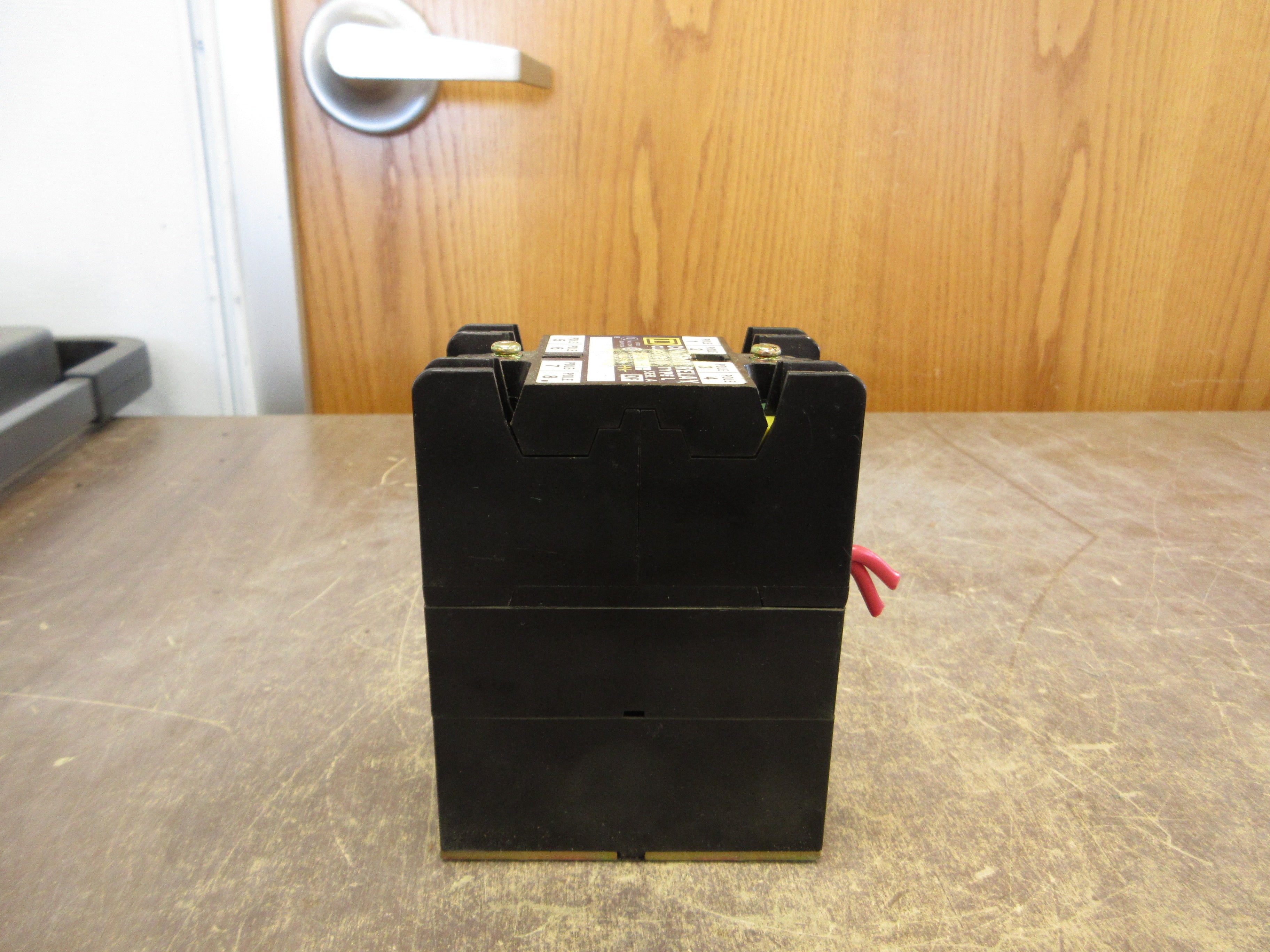 Square D Control Relay 8501 L0-40 Ser. A 120V Coil 8P 10A 600V Used