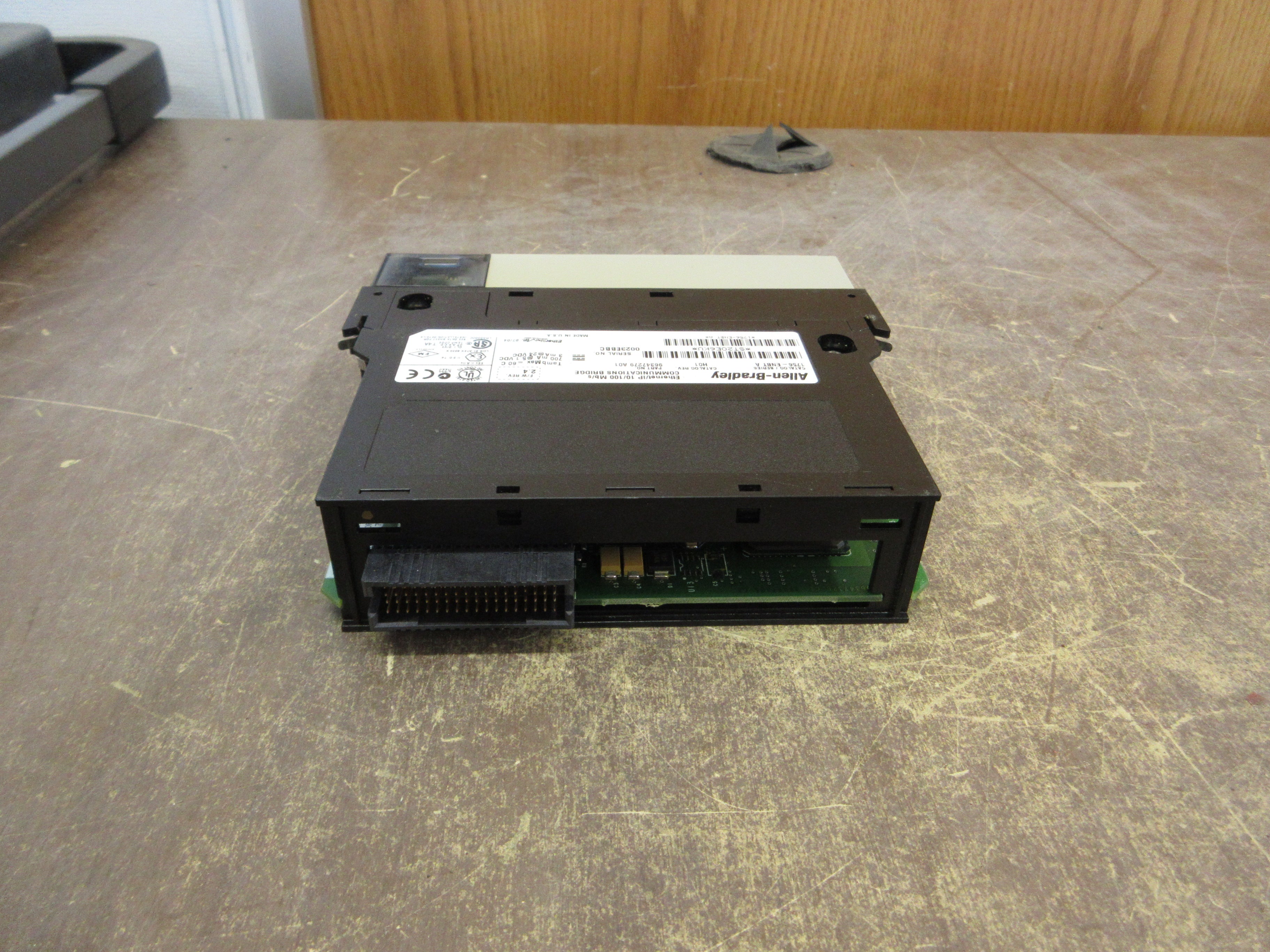 Allen-Bradley Ethernet/IP Comm. Bridge Module 1756-ENBT Ser. A F/W Rev: 2.4 Used