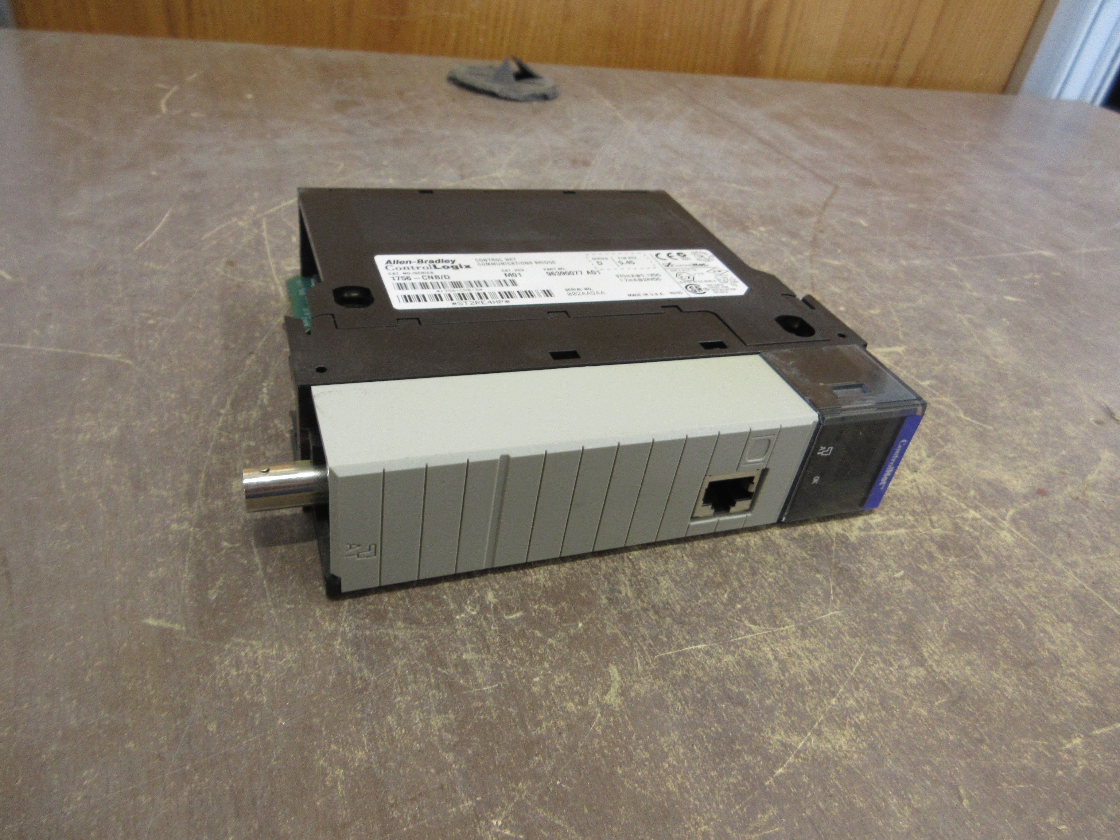 Allen-Bradley ControlLogix ControlNet Comm Bridge Module 1756-CNB/D Rev M01 Used