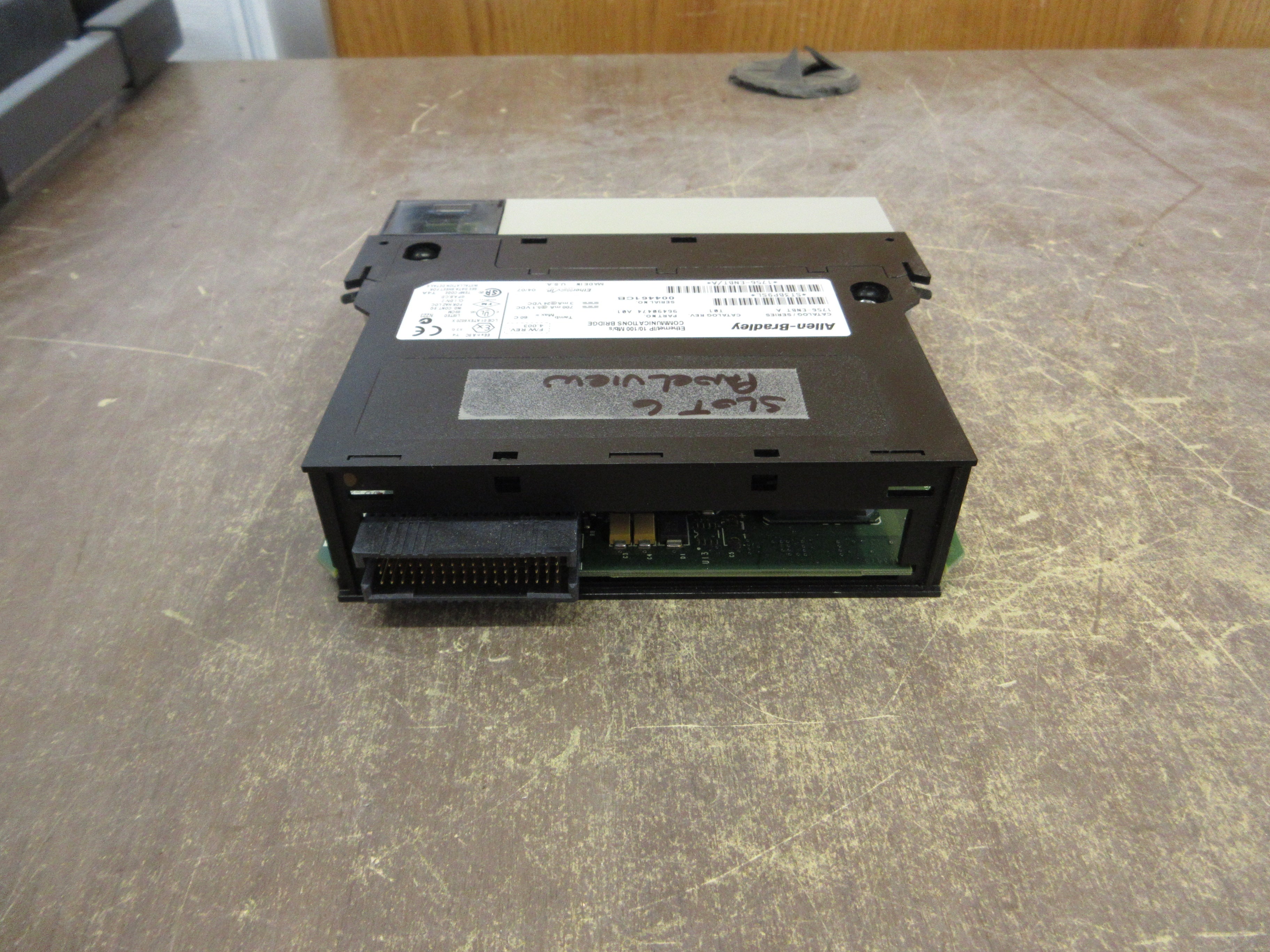 Allen-Bradley Ethernet/IP Comm. Bridge Module 1756-ENBT Ser. A F/W Rev: 4.003