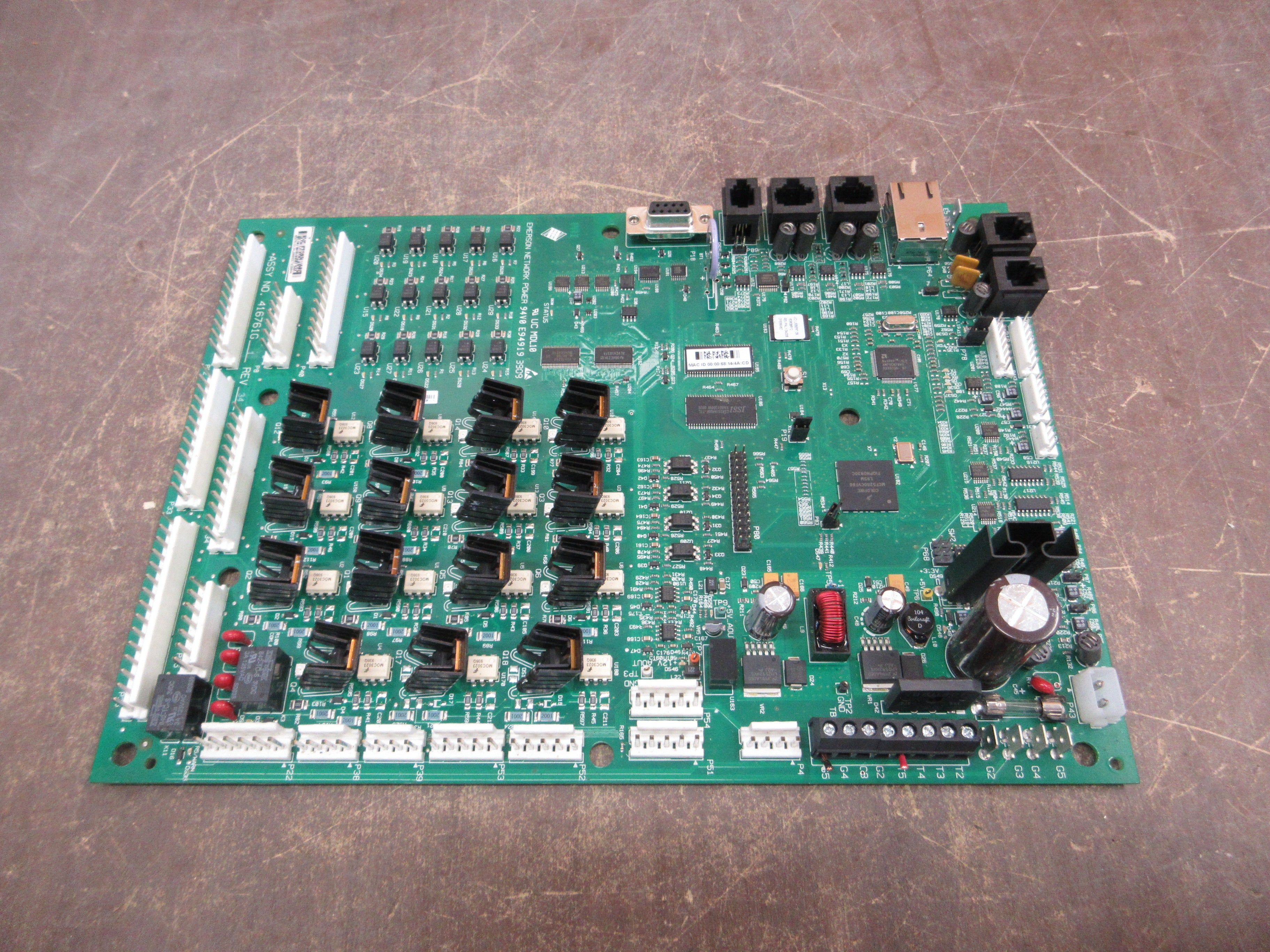 Emerson Liebert PWA ENU Icom Control Module 416761G1 Rev. 34 Used