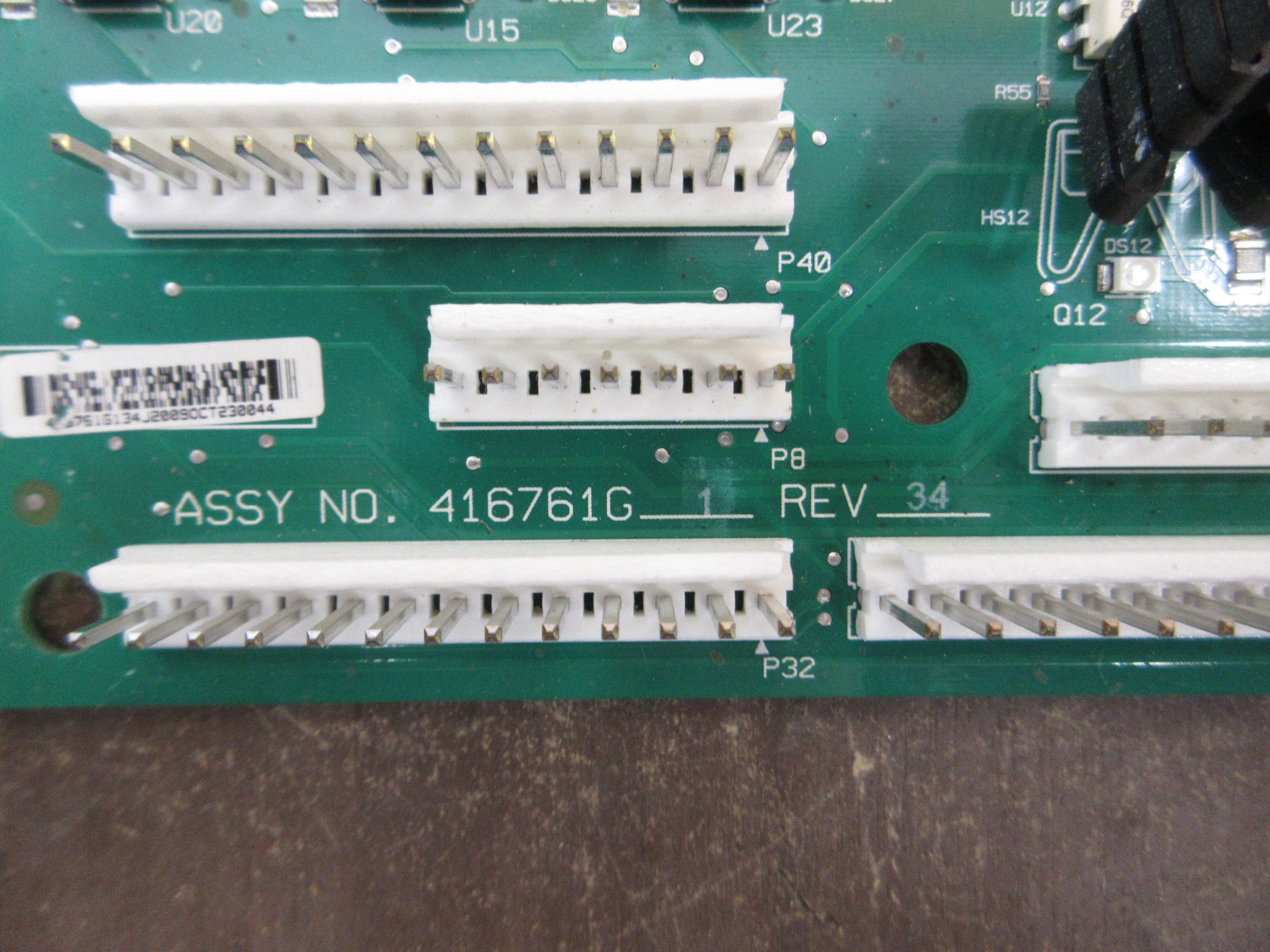 Emerson Liebert PWA ENU Icom Control Module 416761G1 Rev. 34 Used