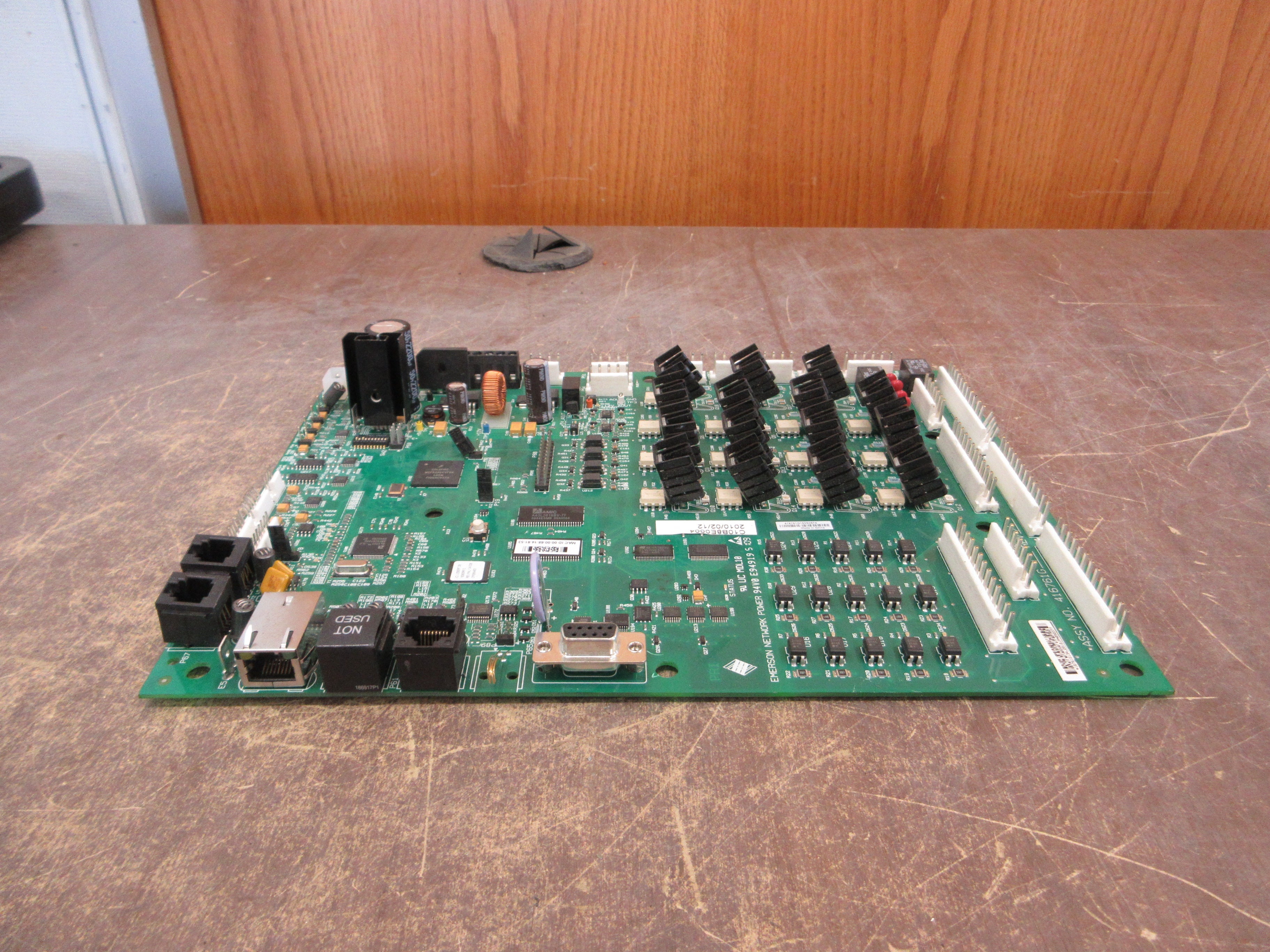 Emerson PWA ENV ICOM Control Board 416761G1 Rev. 34 Used