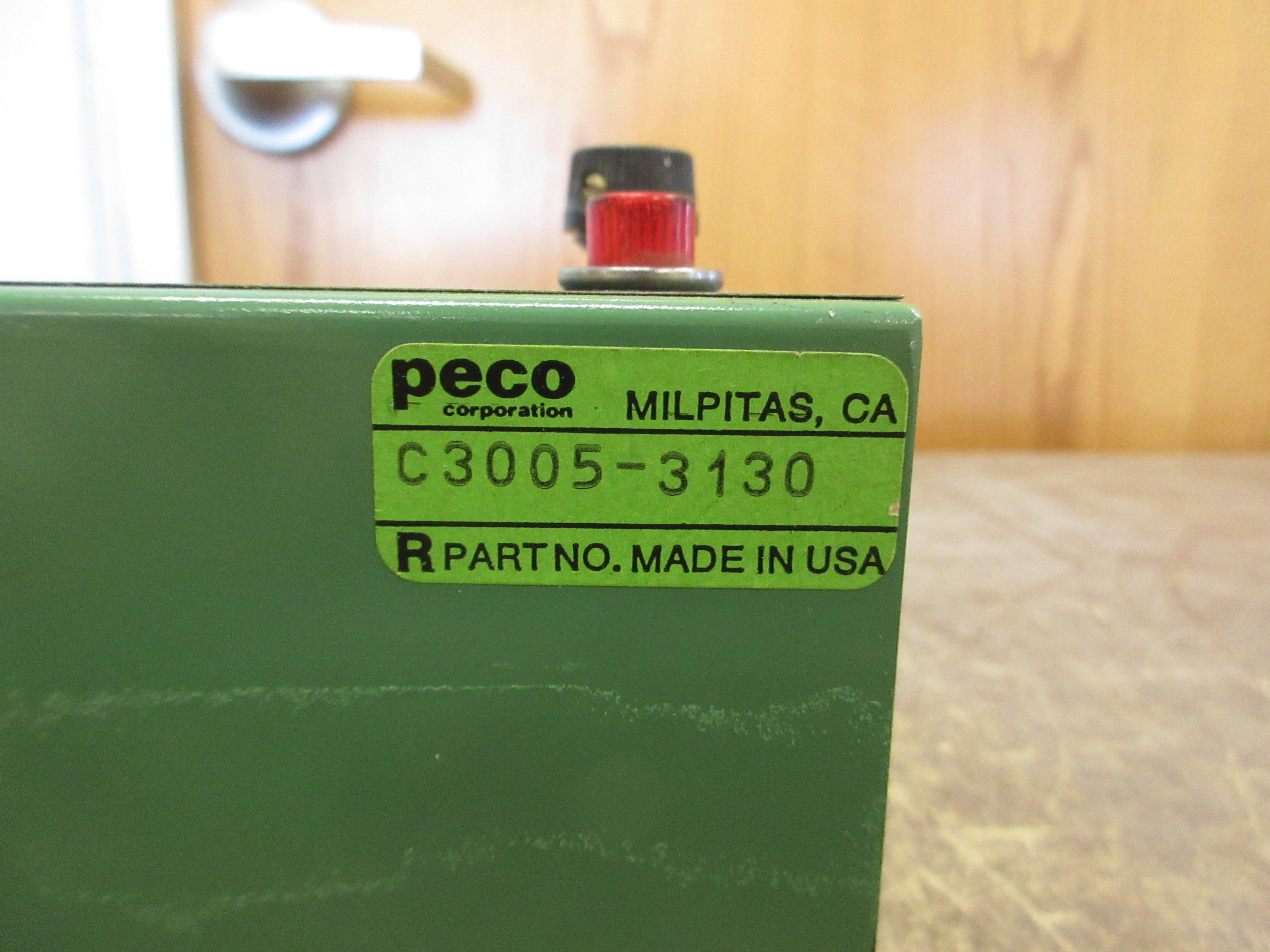 Peco HM On/Off Delay Module C3005-3130 10W 117VAC 50-60Hz Used