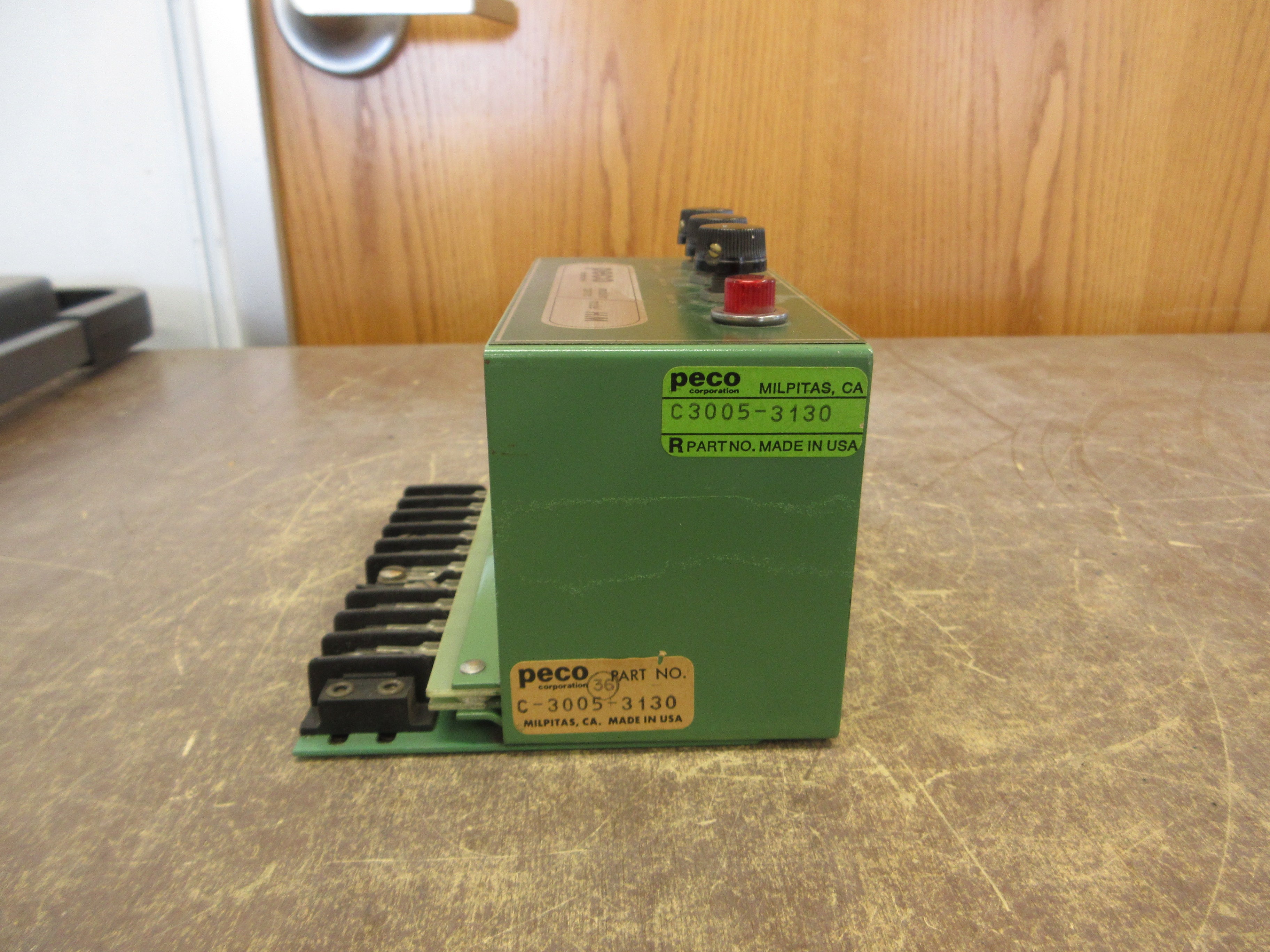 Peco HM On/Off Delay Module C3005-3130 10W 117VAC 50-60Hz Used