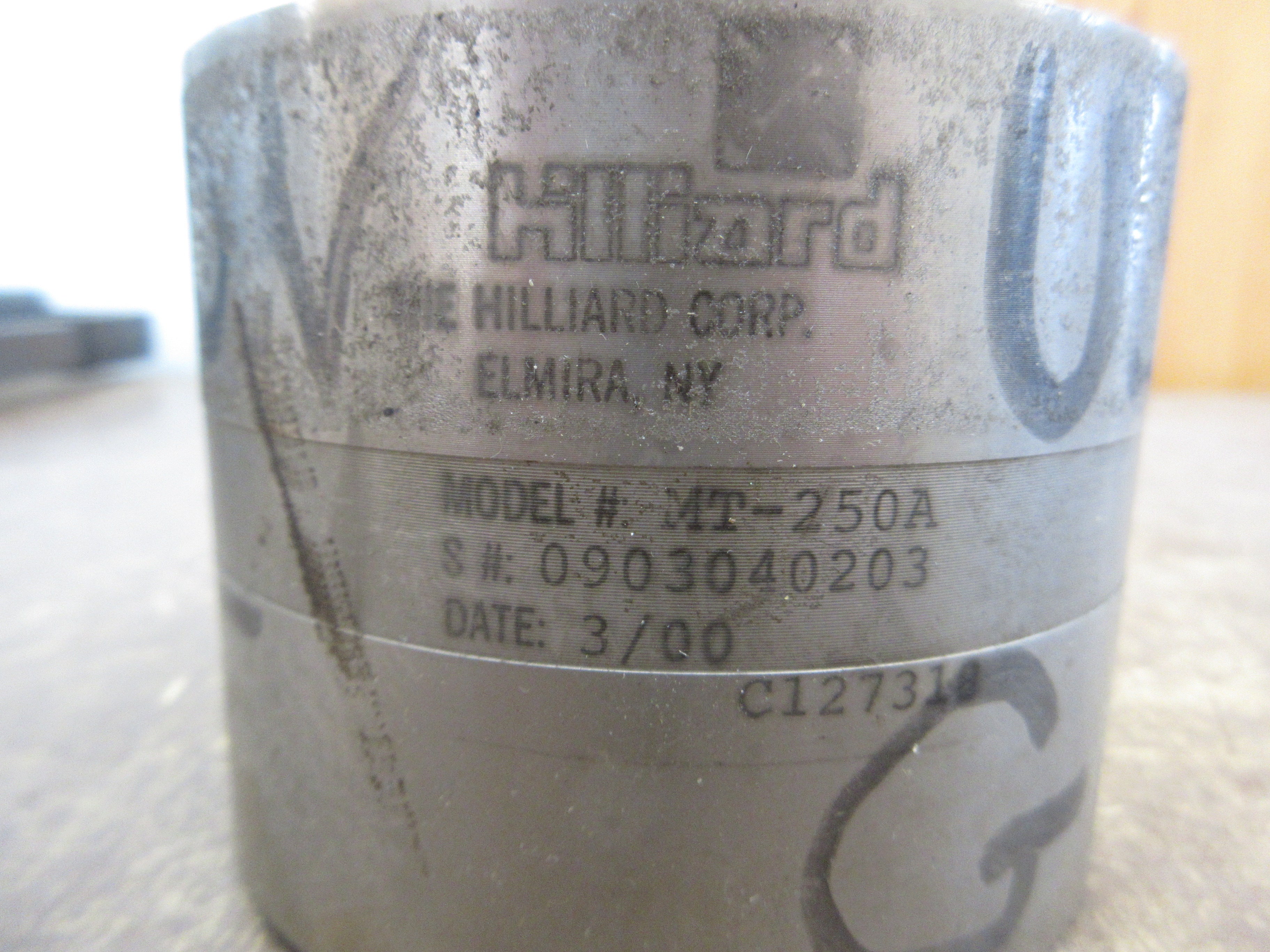 Hilliard Overrunning Clutch MT-250A Used