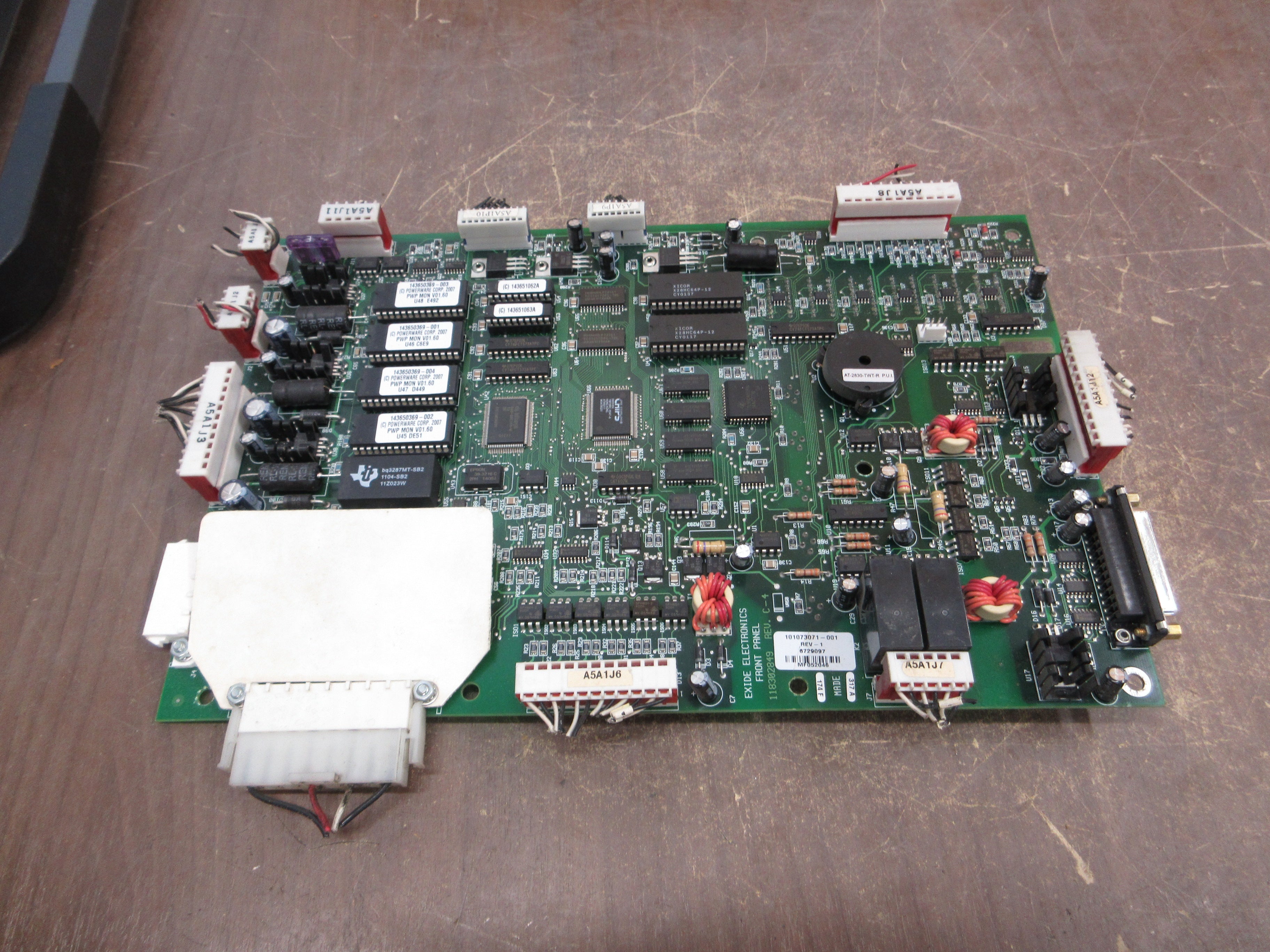 Exide Electronics Front Panel Control Board 118302849 Rev. C-4 Used