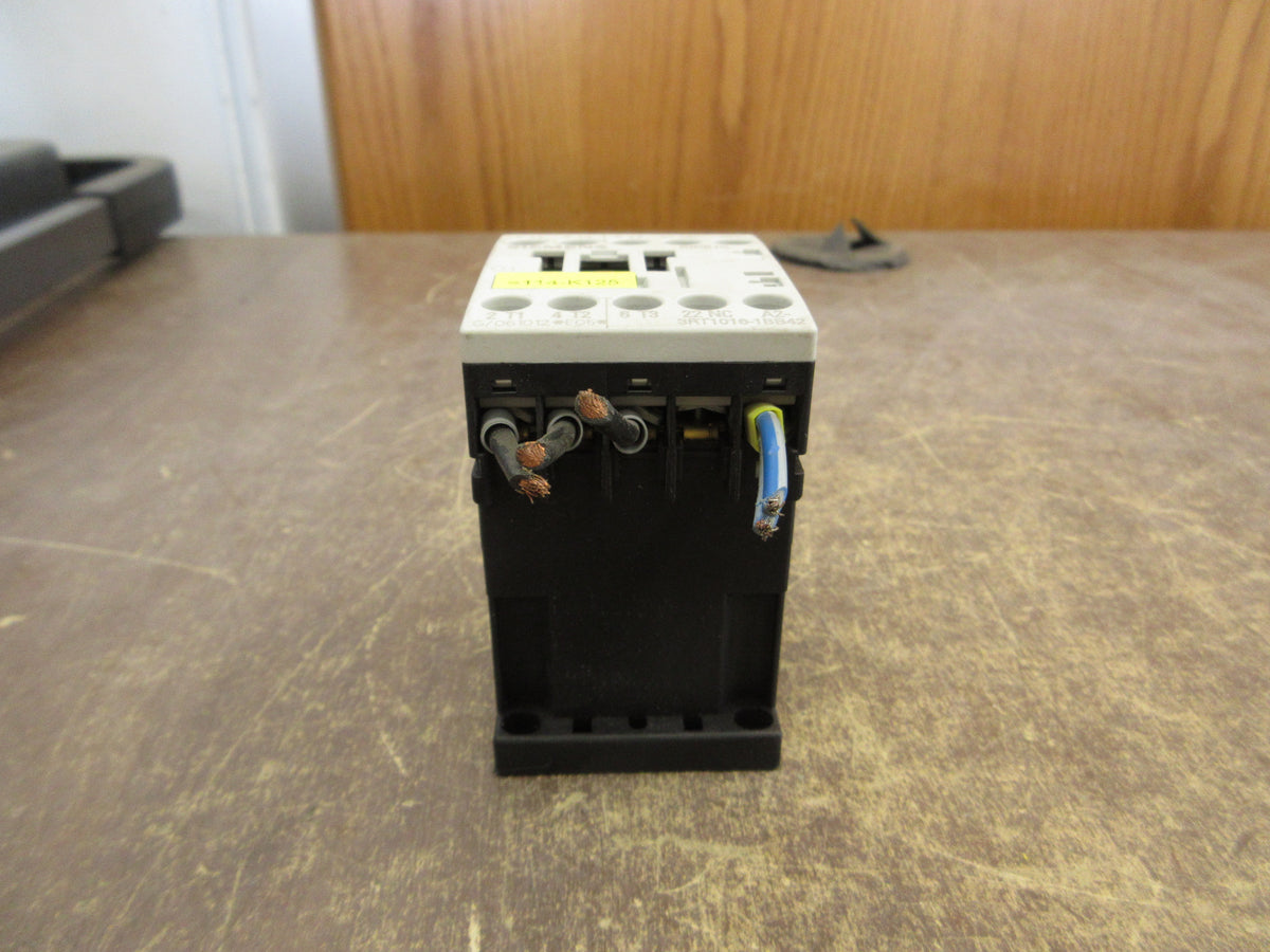 Siemens Sirius Contactor 3RT1016-1BB42 24VDC Coil 20A 600V Used