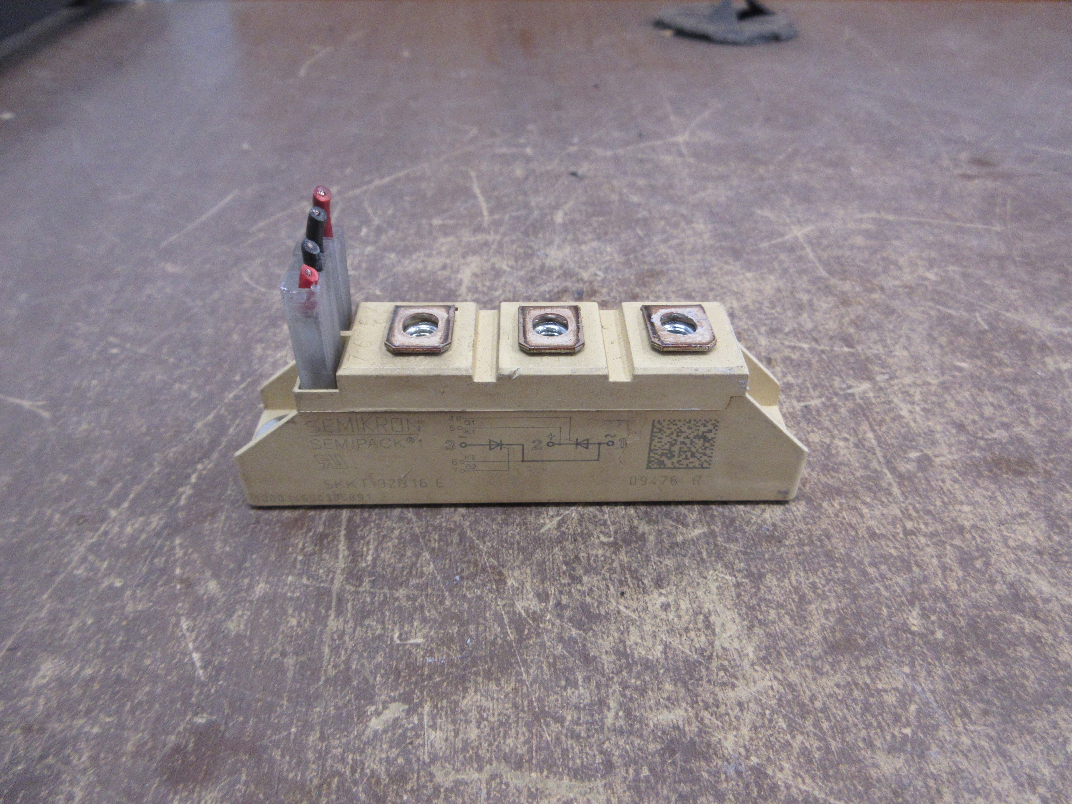 Semikron Semipack 1 IGBT Module SKKT 92B16 E Used