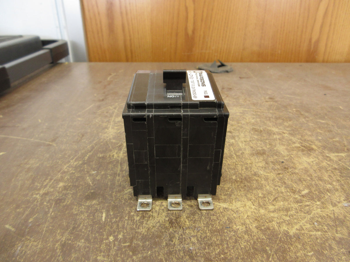 Square D Bolt-On Circuit Breaker QOB350 50A 240V 3P *No Mounting Screws* Used