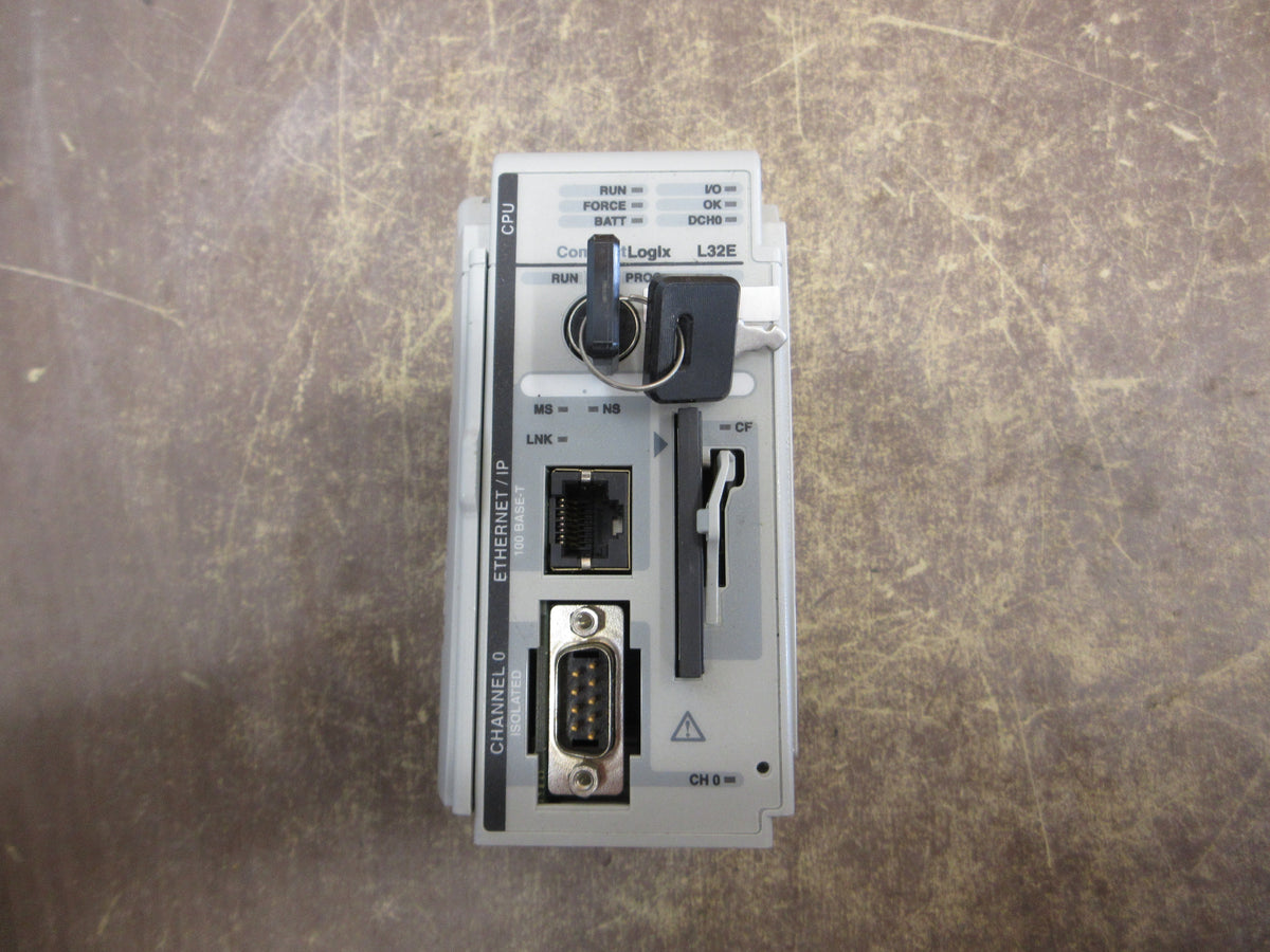 Allen-Bradley CompactLogix Logix 5332E Processor Unit 1769-L32E Ser. A Used