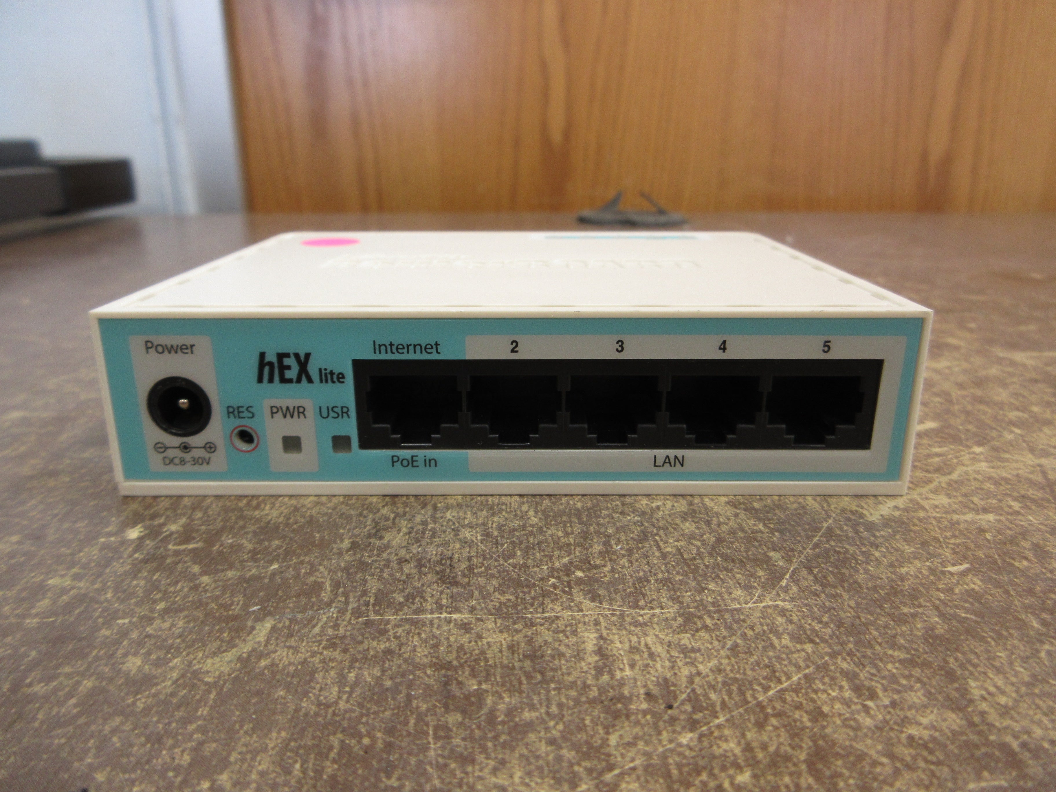Mikrotik hEX Lite Routerboard RB750r2 Used