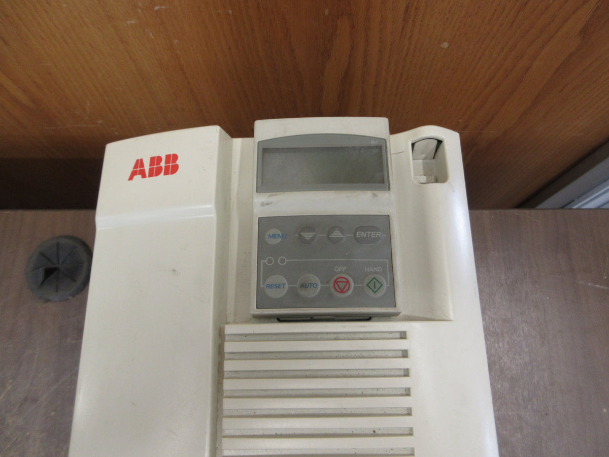ABB ACH401 AC Drive ACH401602012 15HP 3Ph w/ Keypad Used