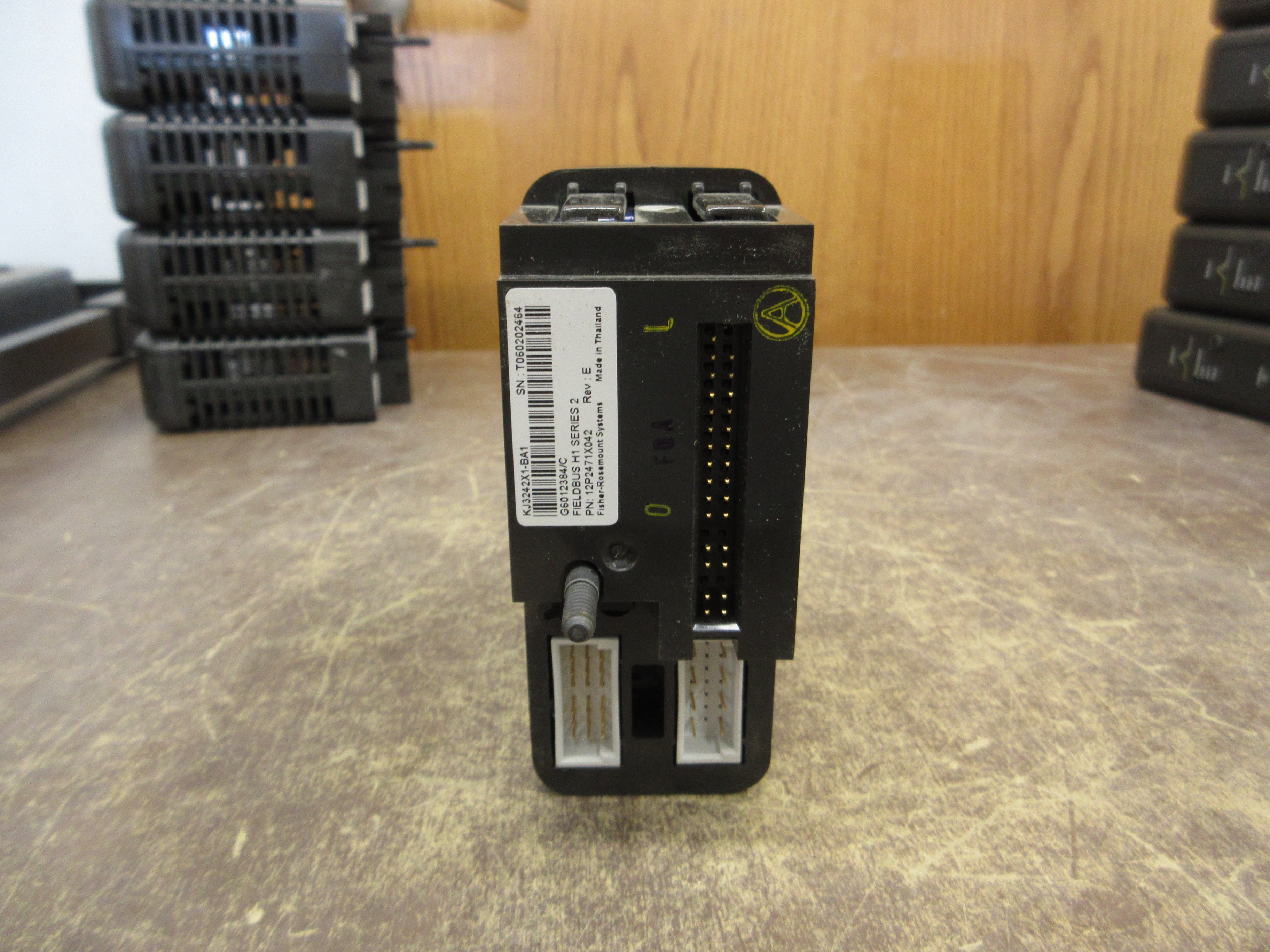 Emerson KJ3242X1-BA1 Fieldbus H1 Module 12P2471X042 Ser. 2 Rev. E Used