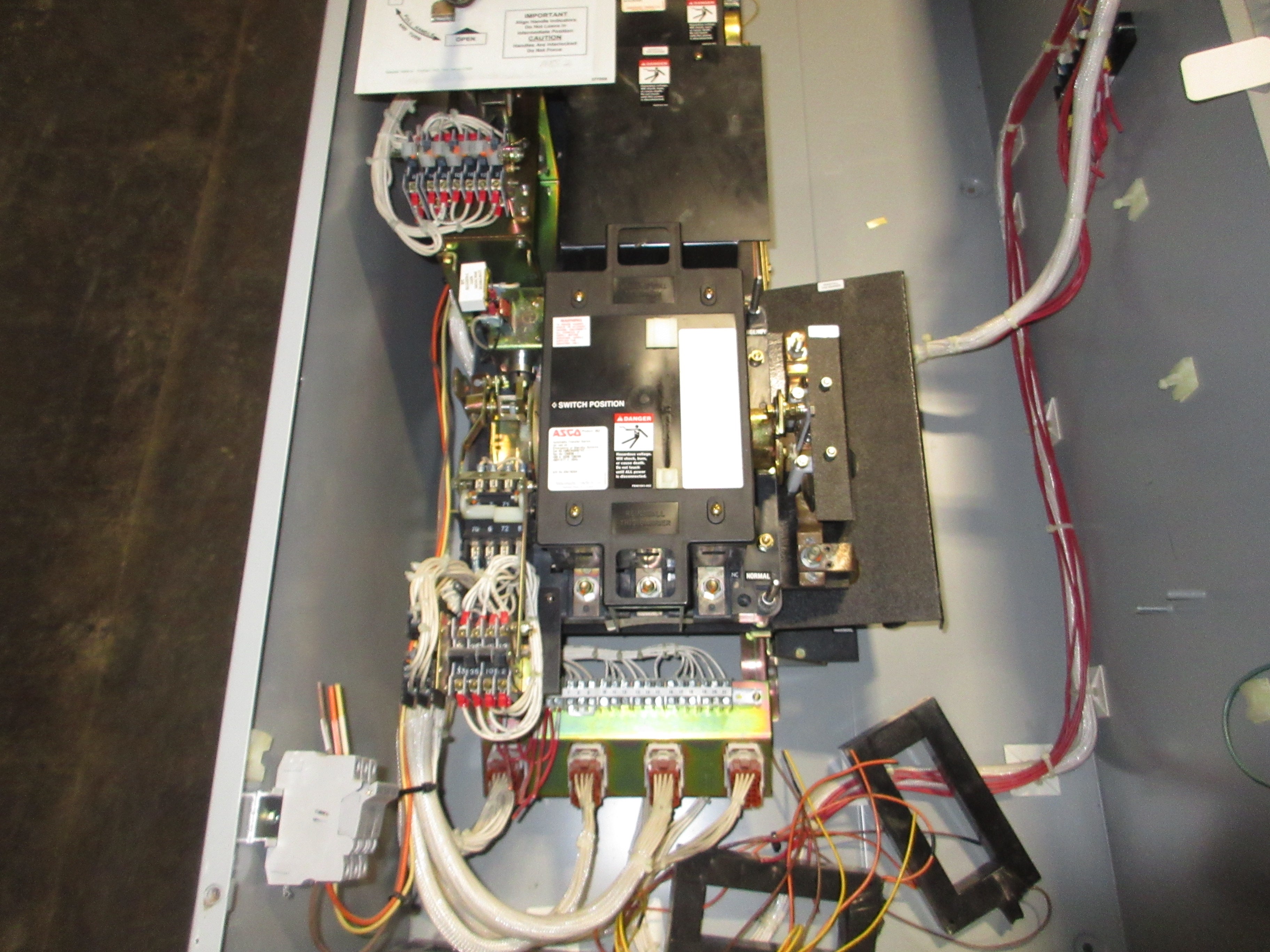 Asco 962 Series Automatic Transfer Switch w/ Bypass E962340097XC 400A 480Y/277V