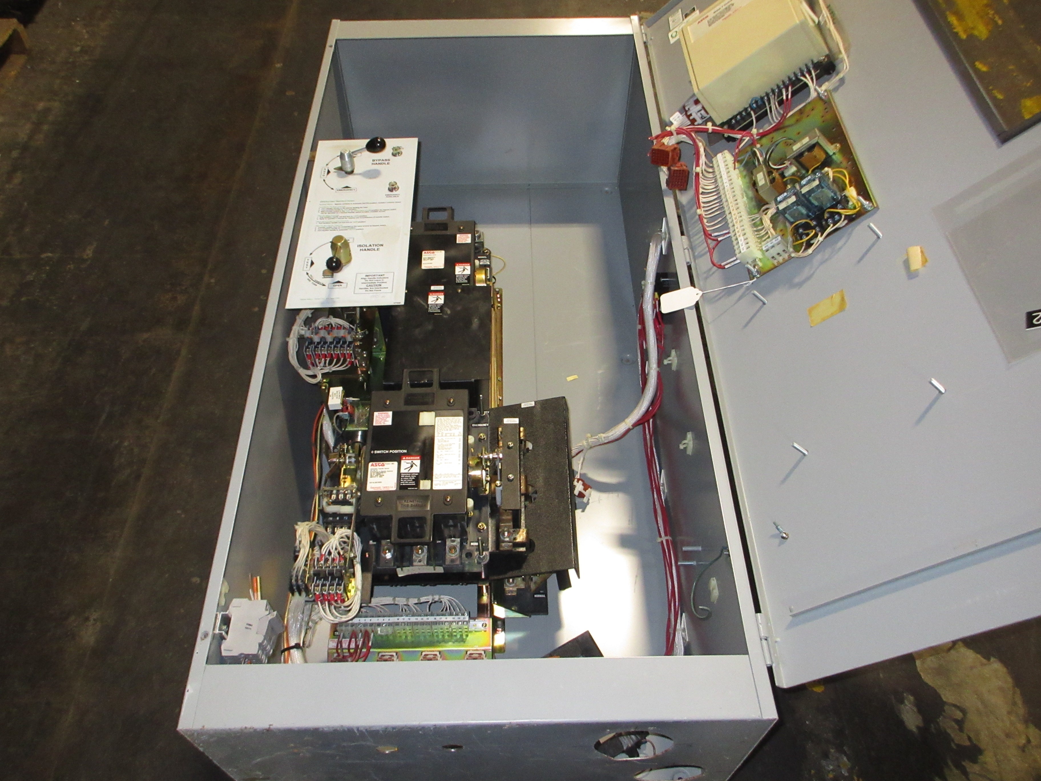 Asco 962 Series Automatic Transfer Switch w/ Bypass E962340097XC 400A 480Y/277V