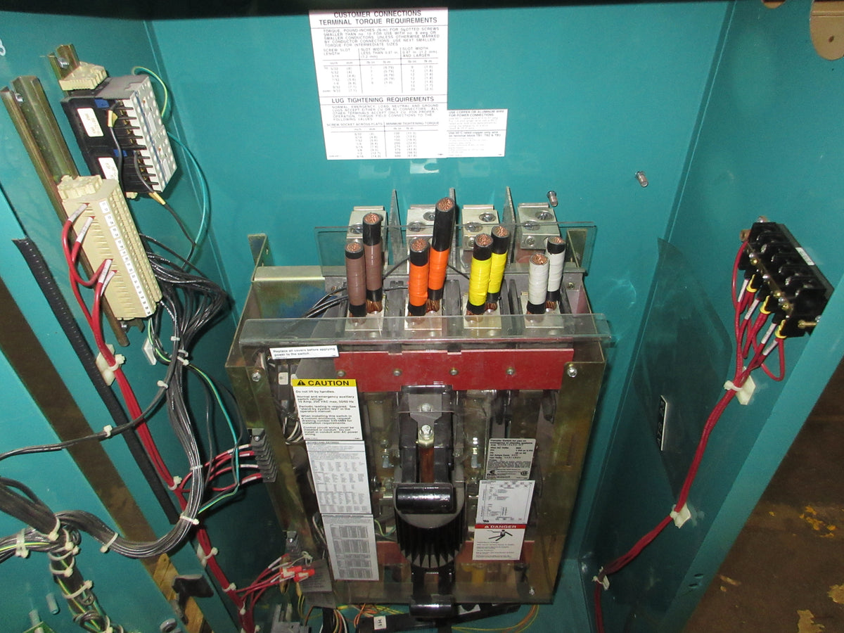 Onan Automatic Transfer Switch OTC-3378557 600A 480V 60Hz 4P Used