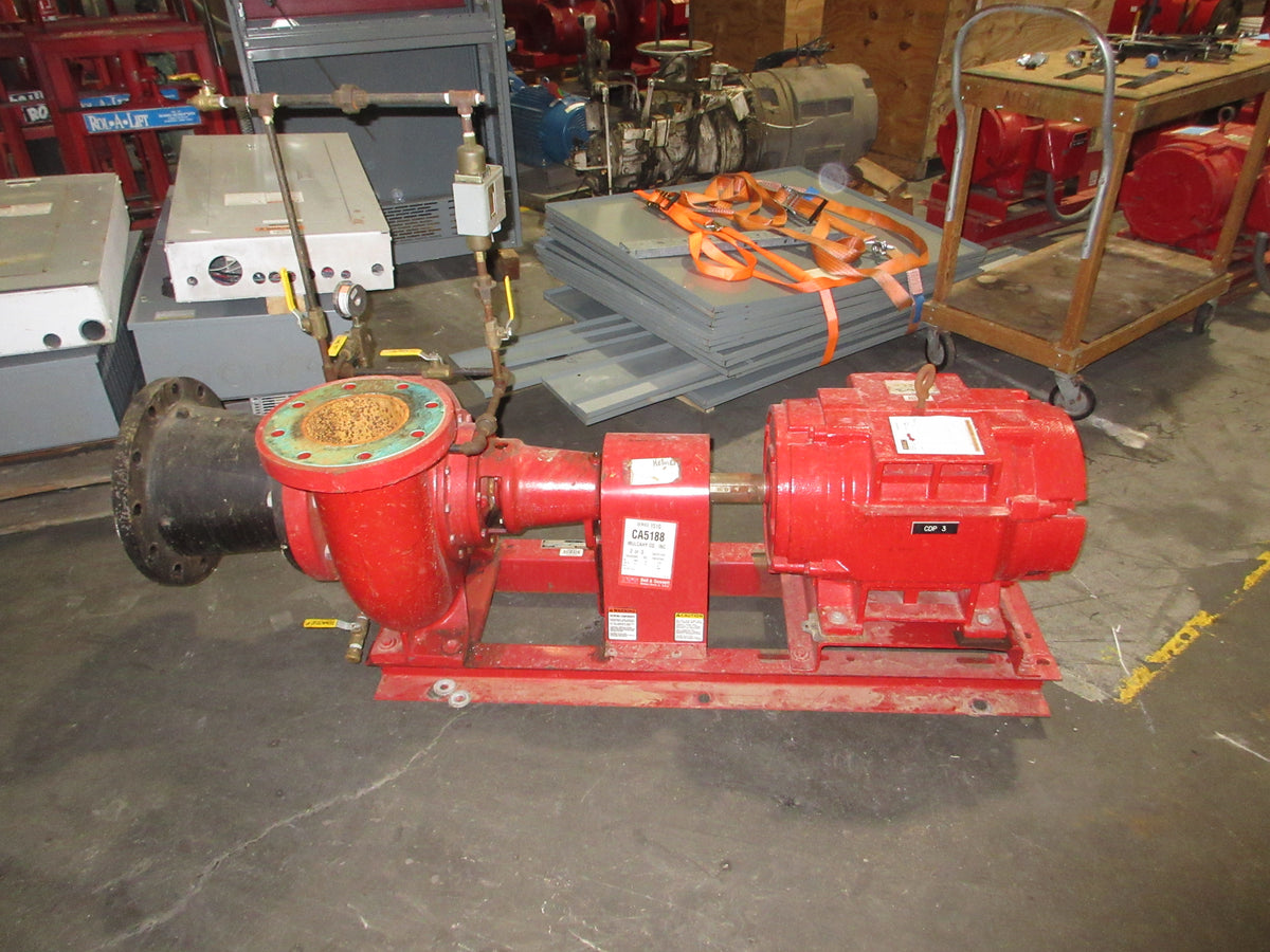 Bell & Gossett 1510 Pump 6BC 8.625 BF 40HP 1800RPM 55FT Head 1350GPM 175PSI Used