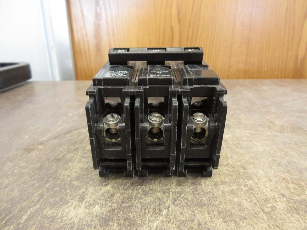 Siemens Type BL Bolt-On Circuit Breaker B360 60A 240V 3P Used