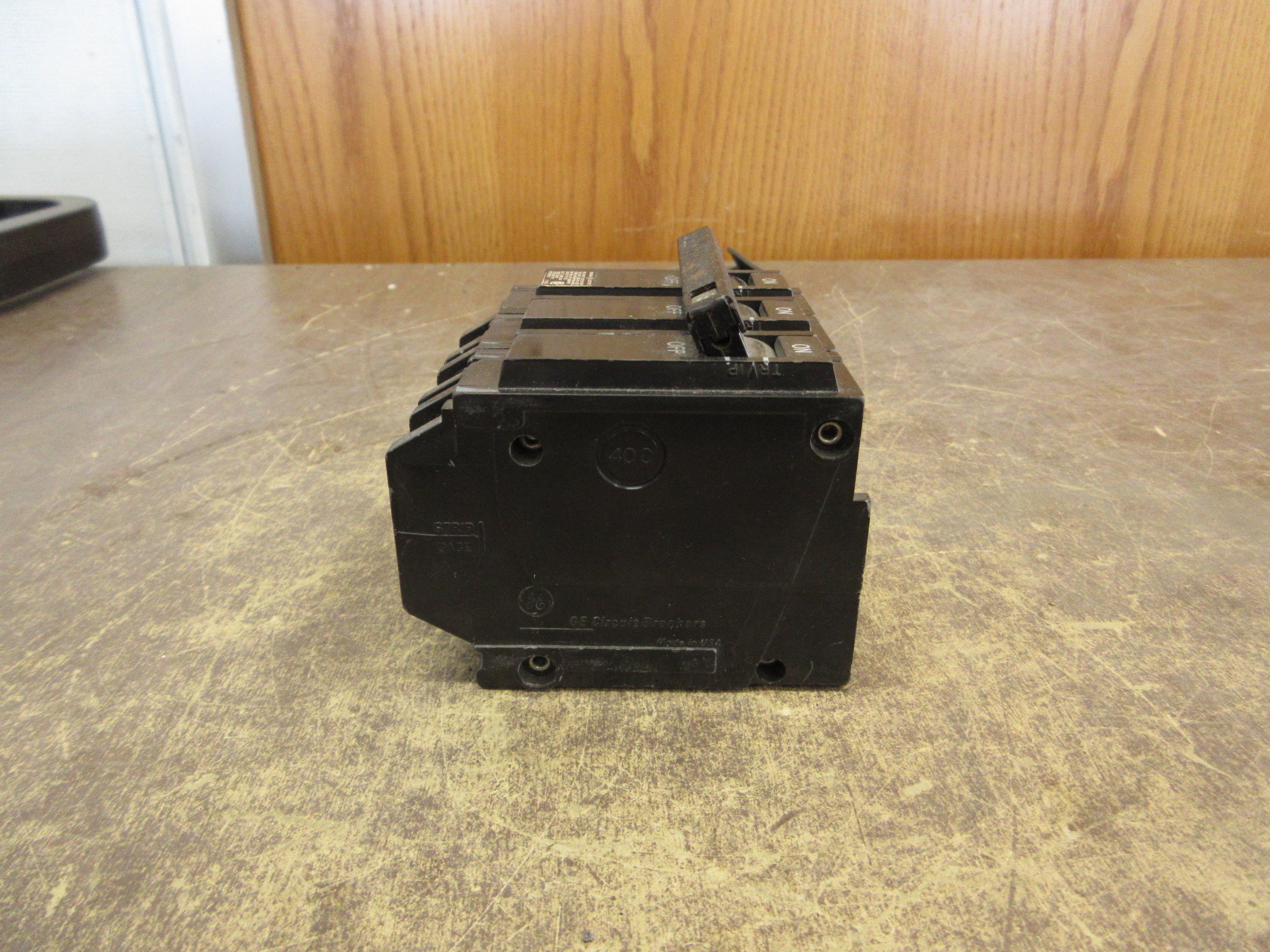 GE Clip-On Circuit Breaker THQL32030 30A 240V 3P Used