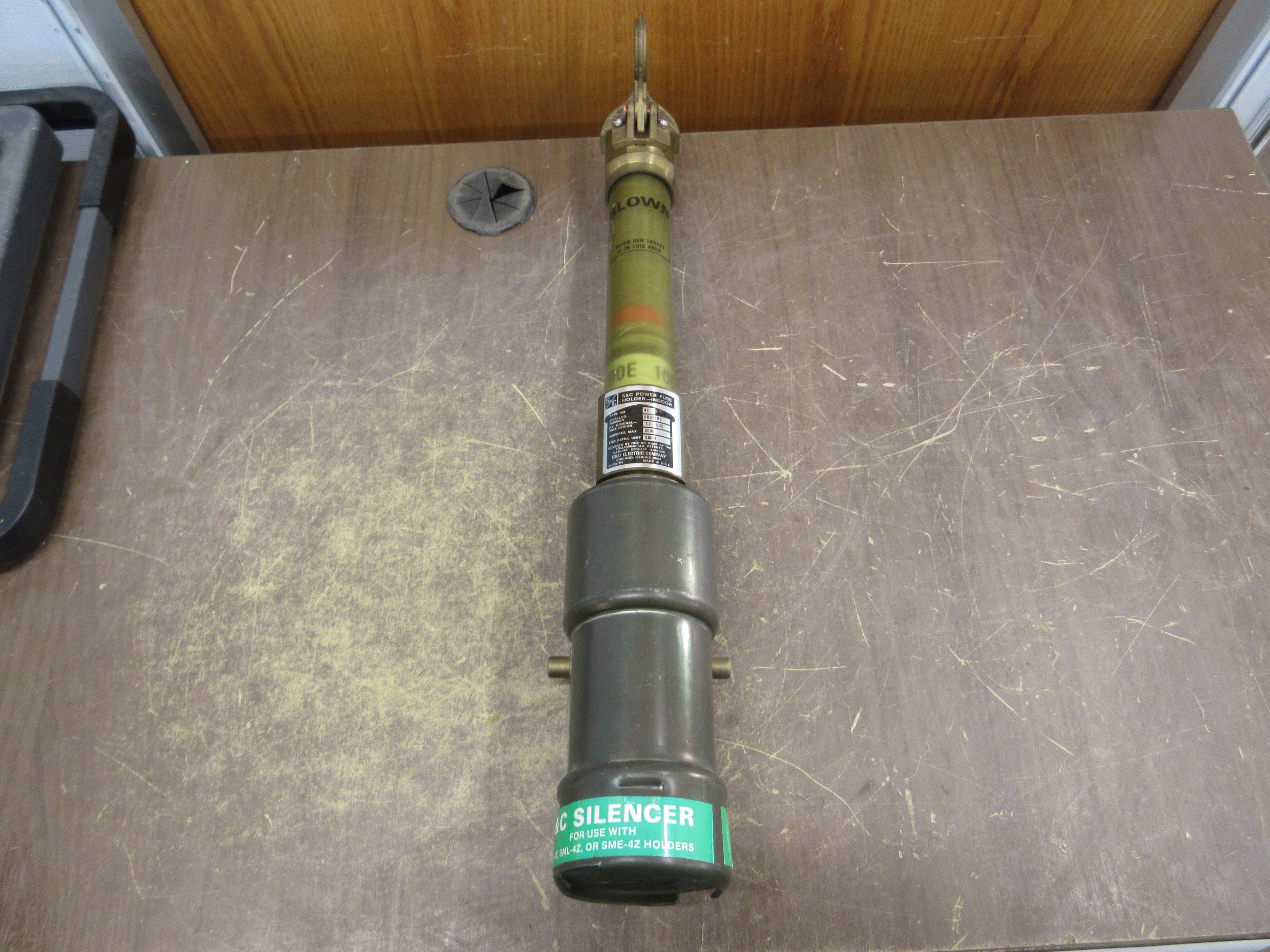 S&C SM-4Z Medium Voltage Fuse 86631R2 200E Max 7.2kV 100E Refill Used
