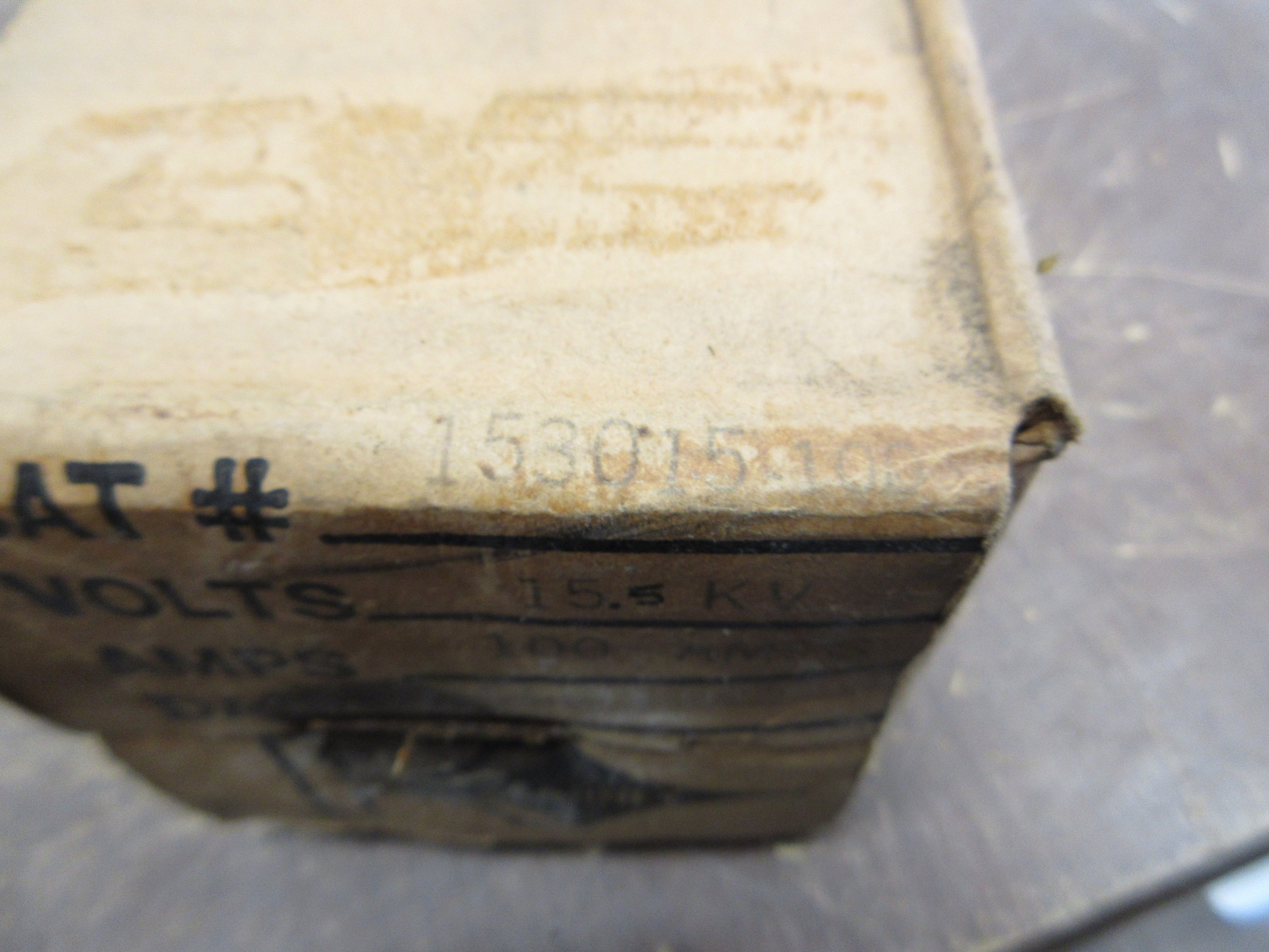 Kearney Fuse 153015-100 15.5kV 100A New Surplus