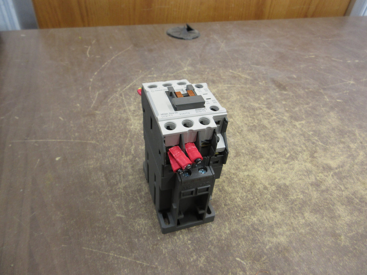 Cerus Industrial Mira Size 00 Contactor MRD-9b 24VDC Coil 25A 600V Used