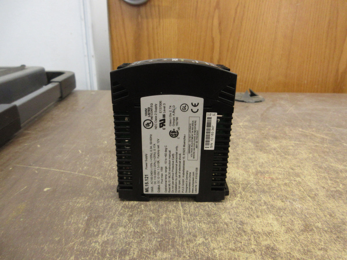 Puls MiniLine Power Supply ML15.121 15W Output: 12-15VDC 1.3-1.0A Used