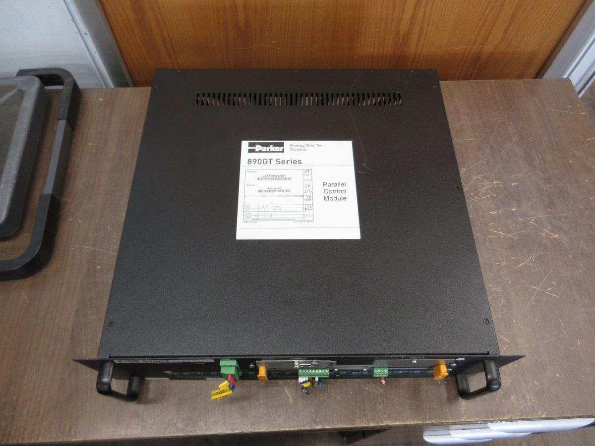 Parker 890GT Parallel Control Module LA472972W001 24-48 VDC 2A Used