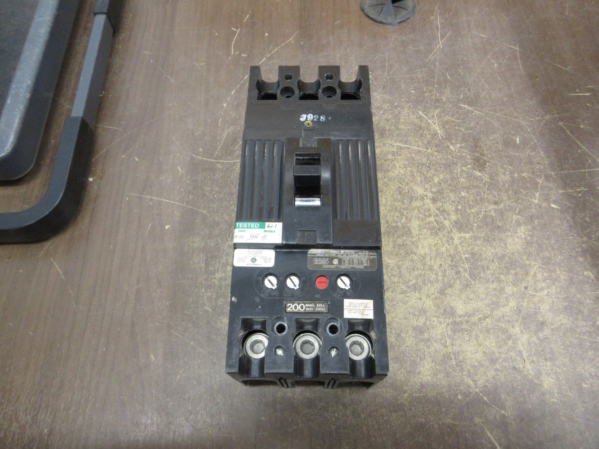GE Circuit Breaker TFJ236200 Mod. 5 200A 600V Used