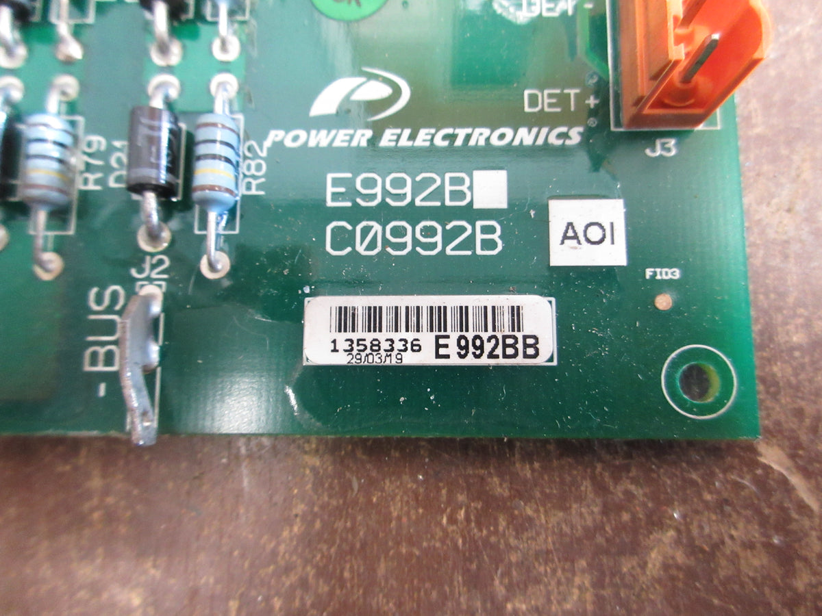 Power Electronics Control Board E992BB Used