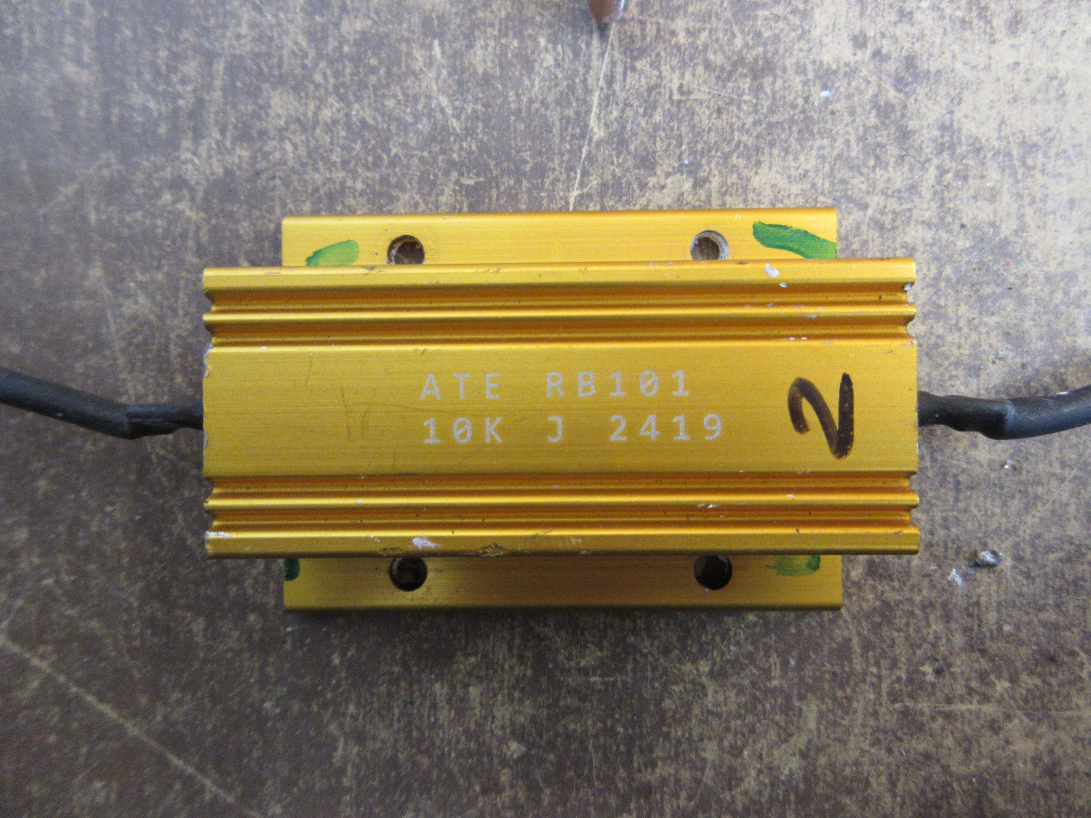 ATE Electronics Resistor RB101 10k Ohms Used