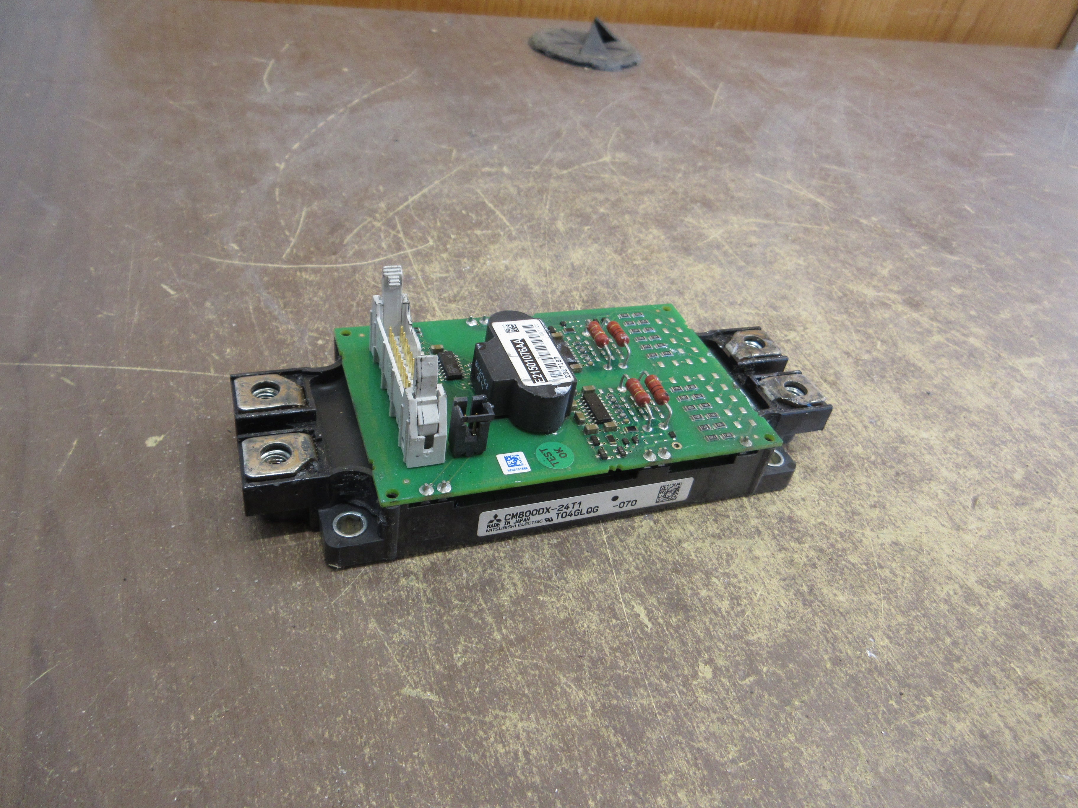 Mitsubishi IGBT Module CM800DX-24T1 w/ Control Board Used