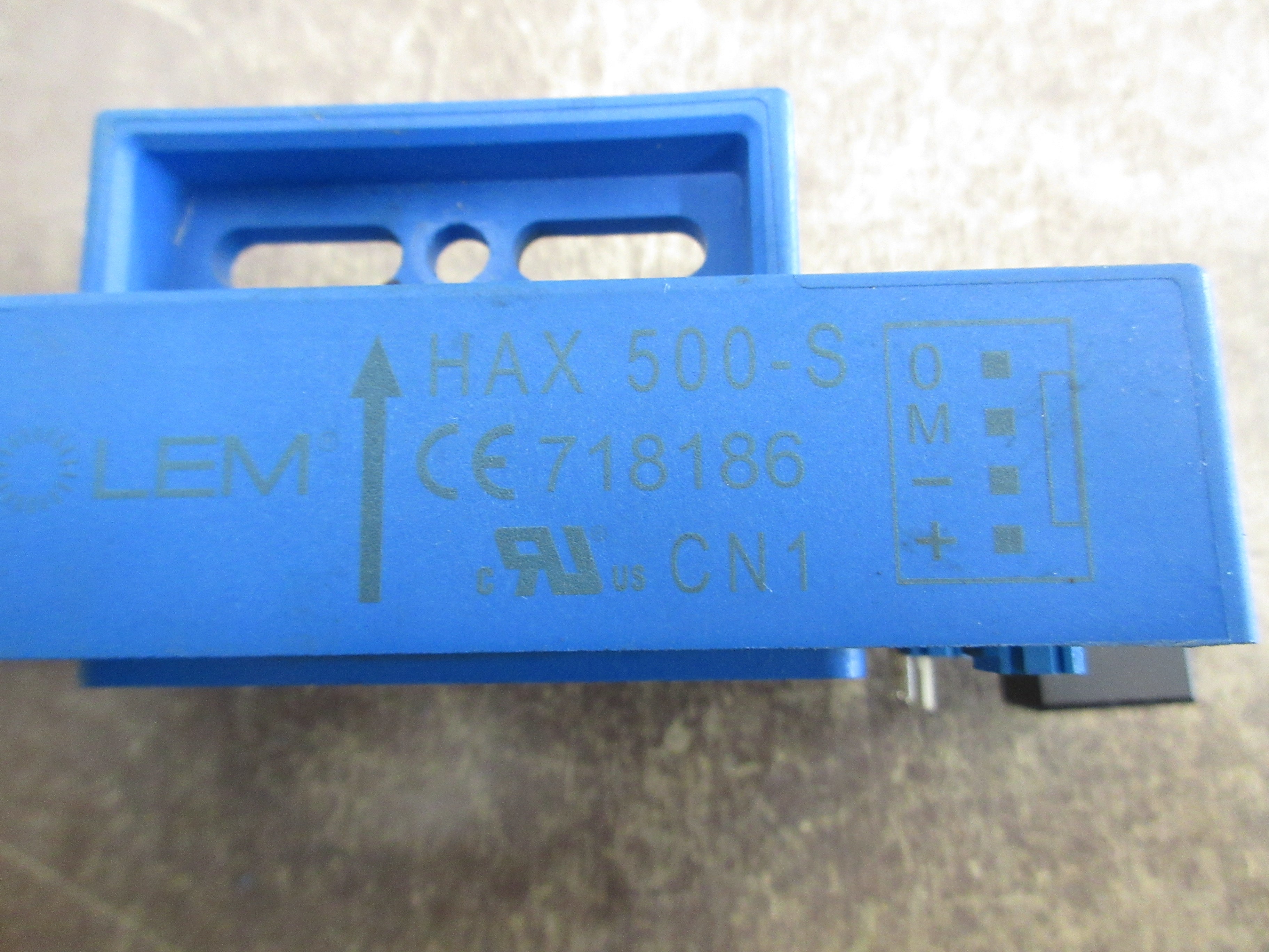 LEM Current Sensor HAX 500-S 500A Used
