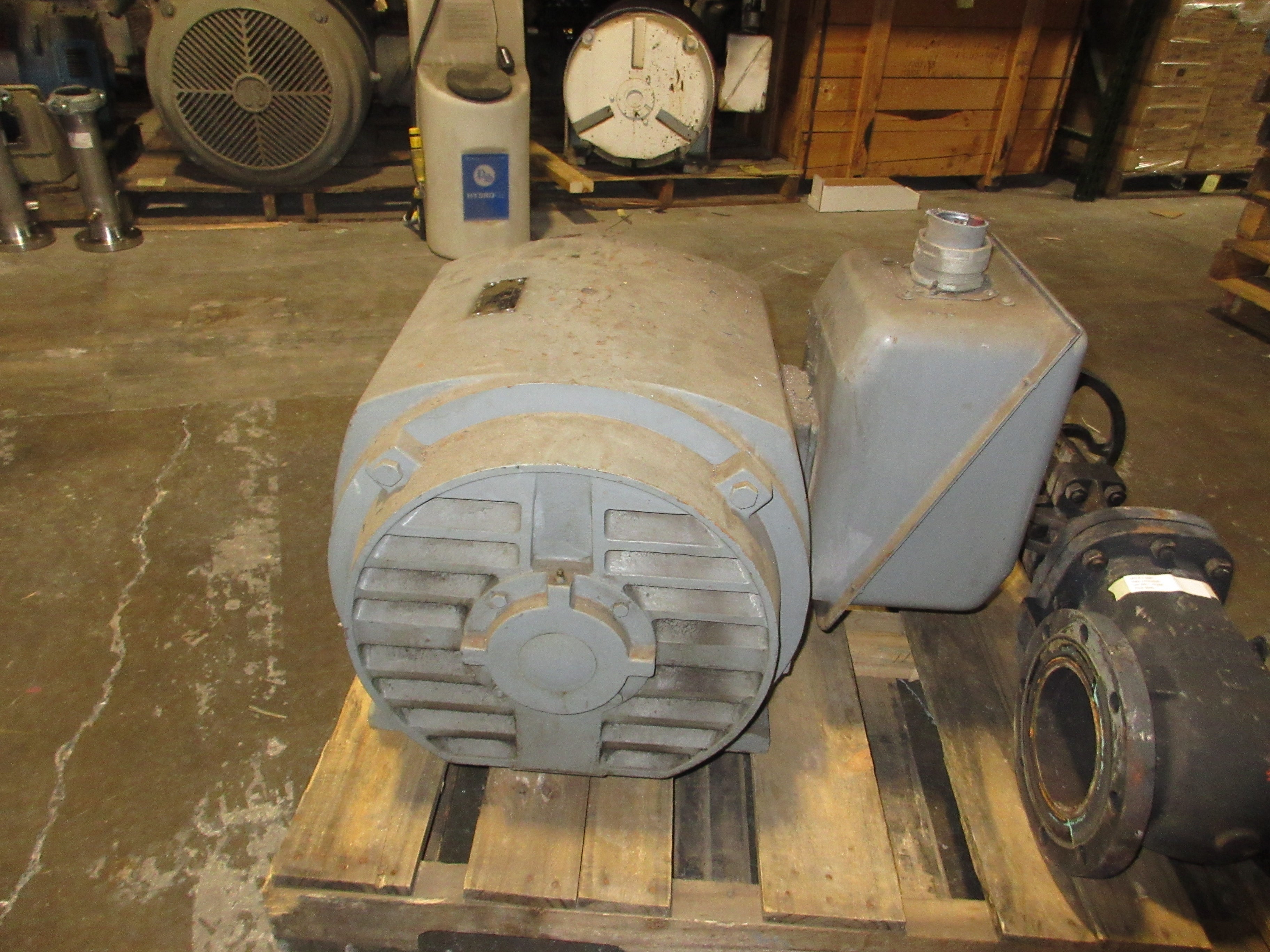 Toshiba Induction Motor B1004VGF3U4 100HP 1800RPM 230/460V 244/122A 4P 60Hz Used