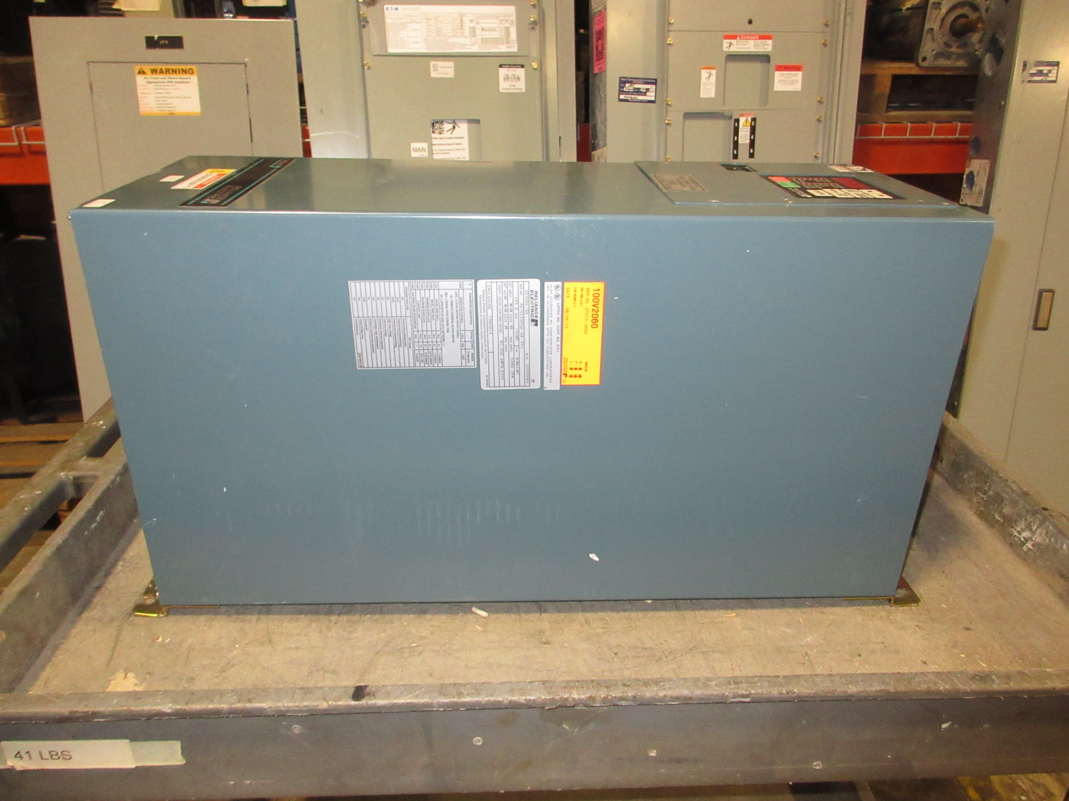Reliance Electric VTAC 7 GV3000/SE AC Drive 100V2060 100HP 3Ph Used