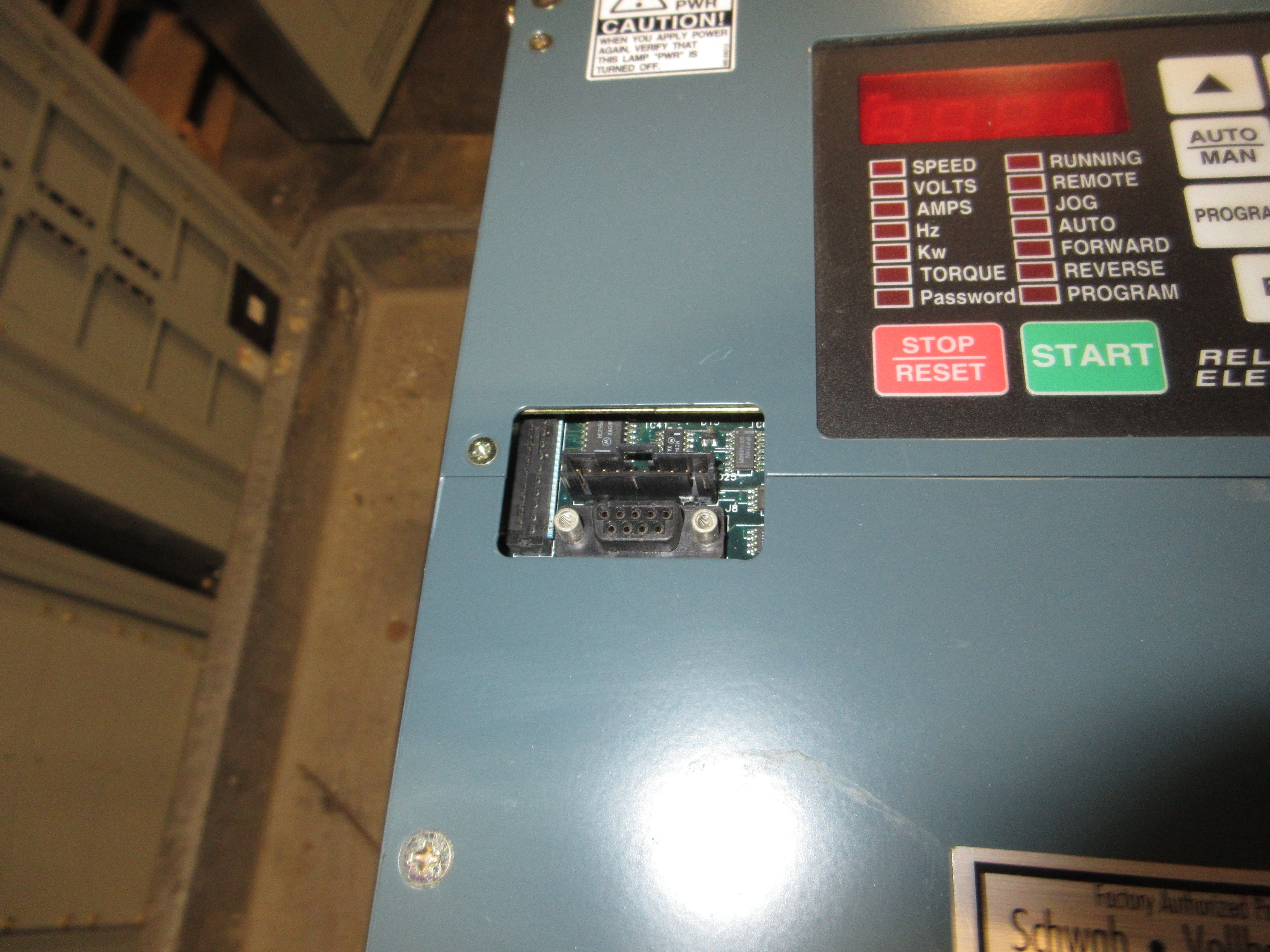 Reliance Electric VTAC 7 GV3000/SE AC Drive 100V2060 100HP 3Ph Used