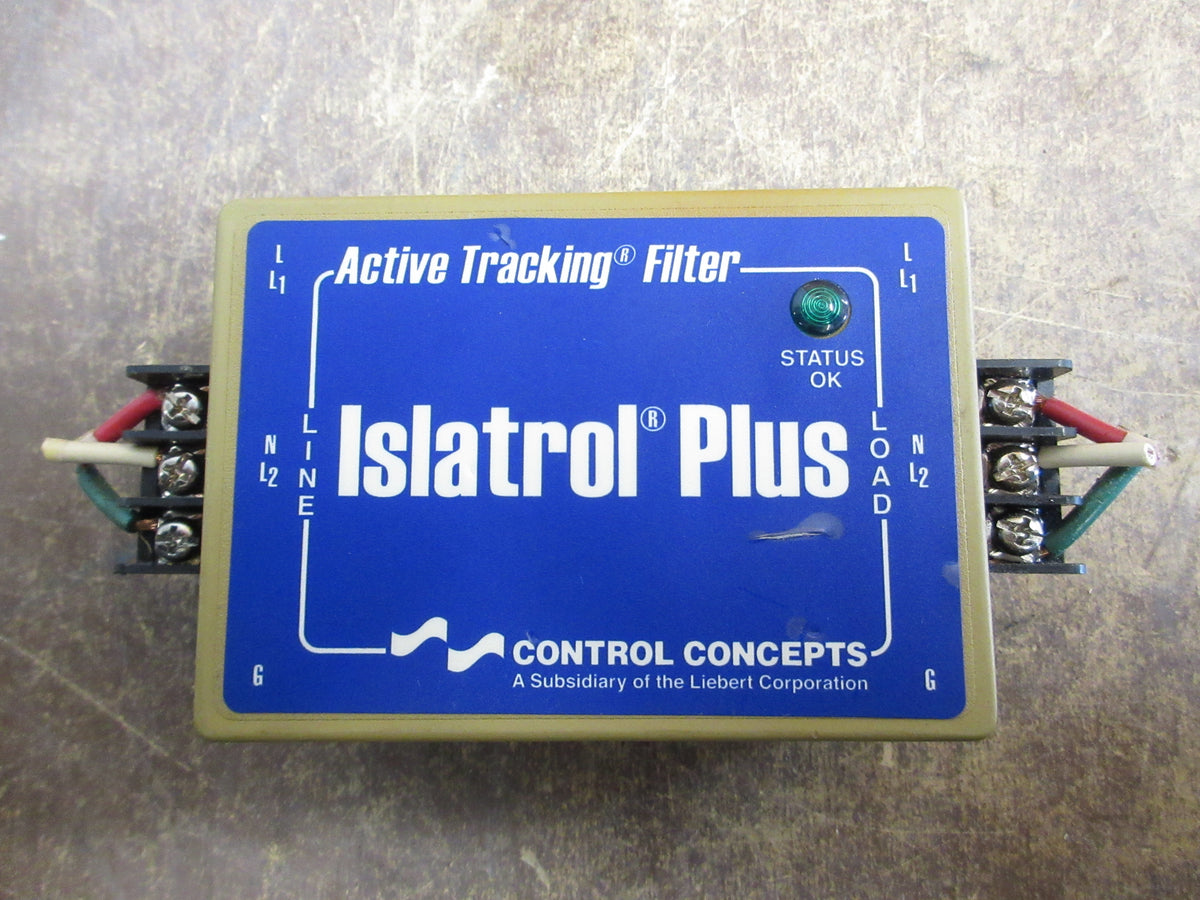 Control Concepts Islatrol Plus Active Tracking Filter IC+102 120V 50/60Hz 2.5A