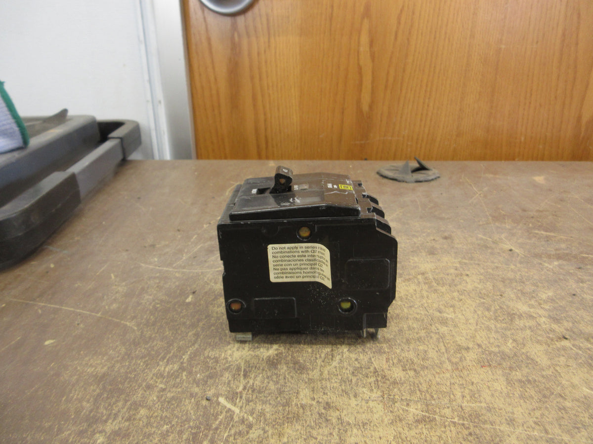 Square D Clip-On Circuit Breaker QO340 40A 240V 3P Used