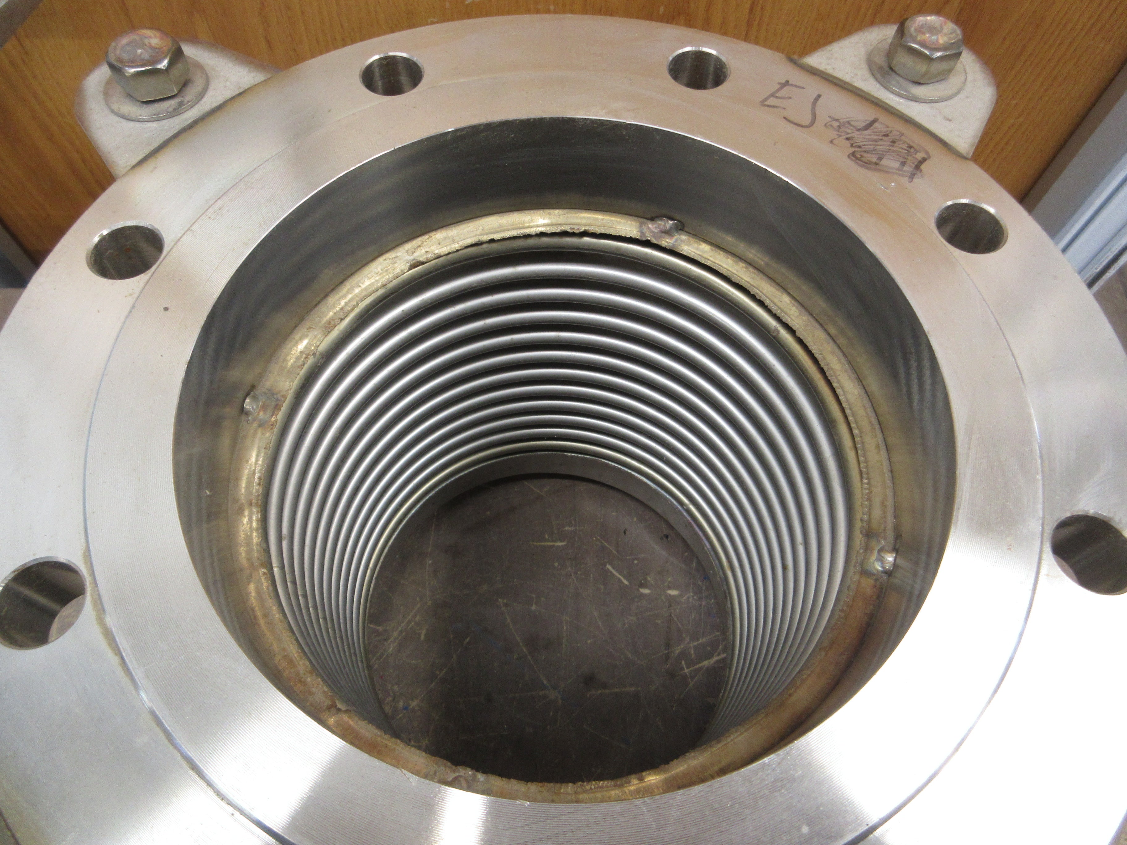 Coyle Supply Stainless Steel Flexible Conduit EJ-601 Size: 8.5" Used