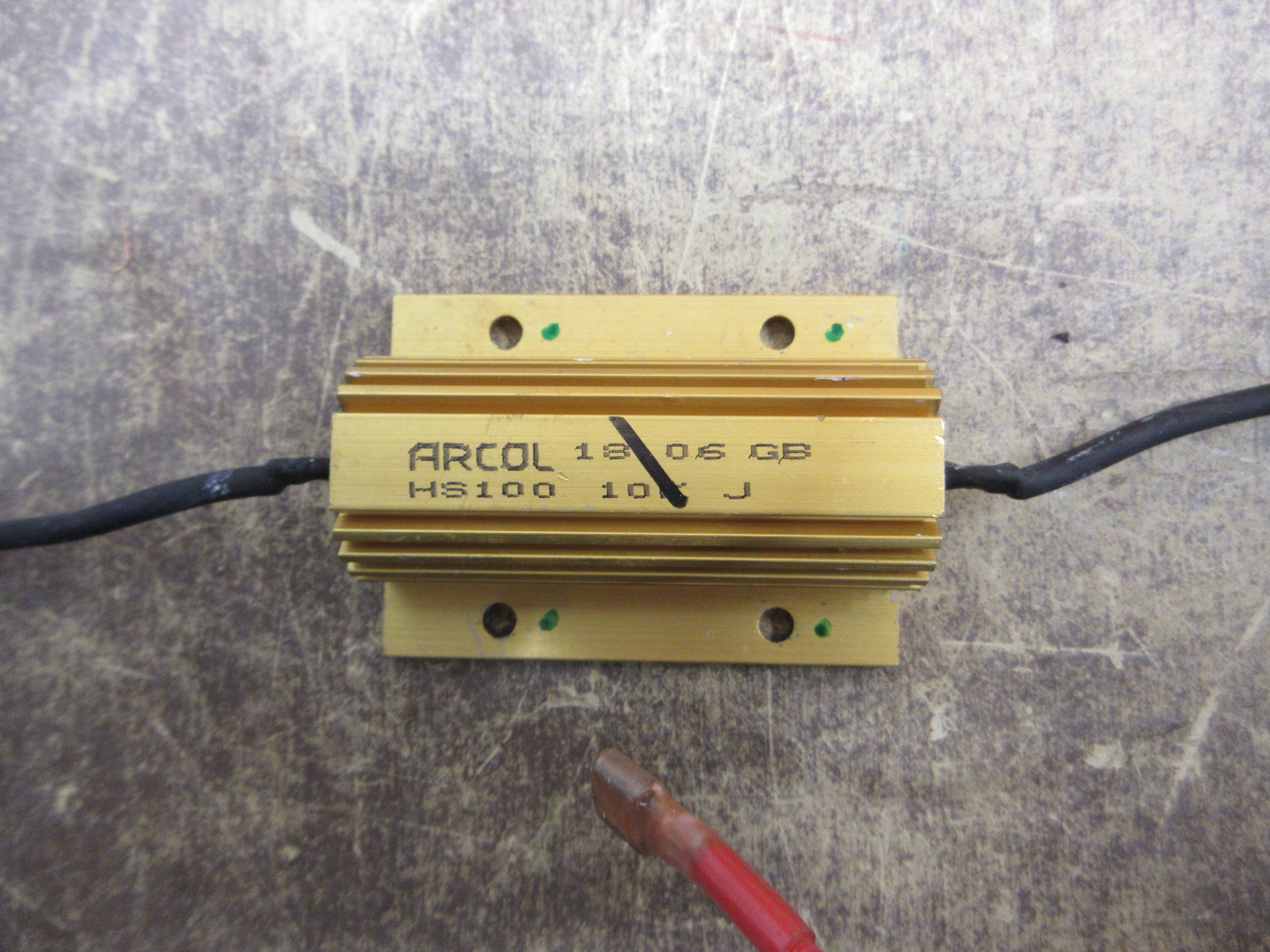Arcol Resistor HS100 10K J 10k Ohms Used