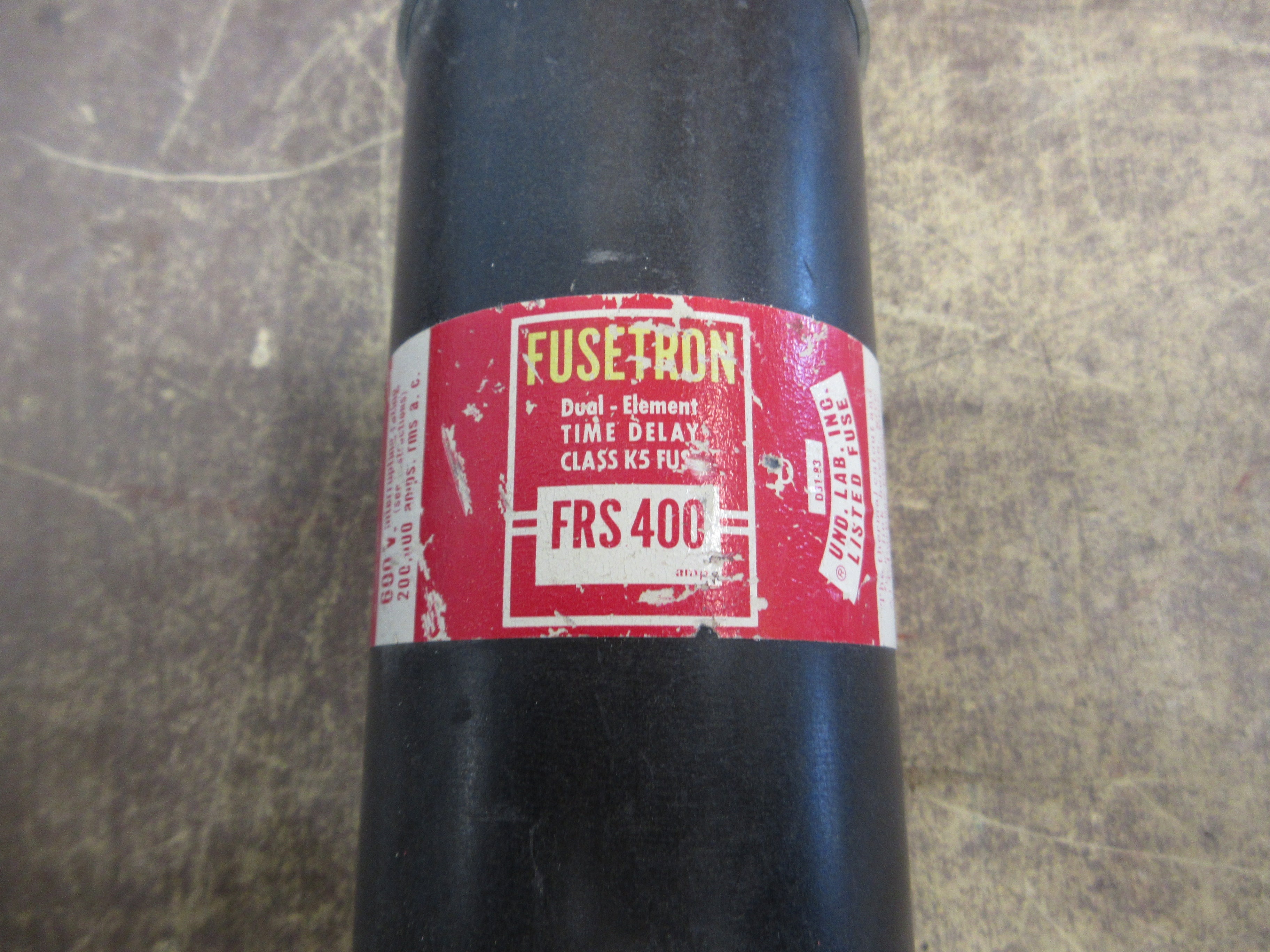 Bussmann Fusetron Fuse FRS 400 600V 400A Used