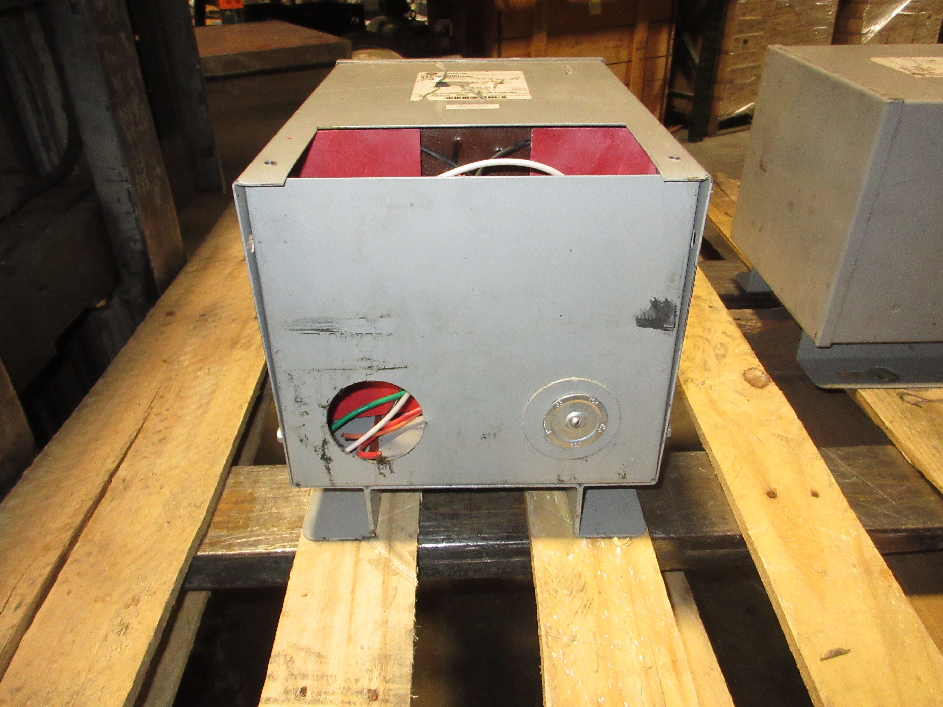GE Type QMS 3R Transformer 9T21B1004G02 5kVA Pri: 240/480V Sec: 120/240V 1Ph